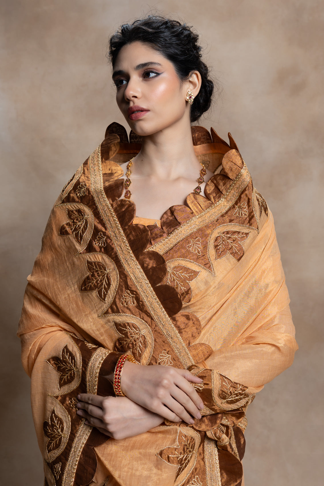 Ambalika Tissue Saree