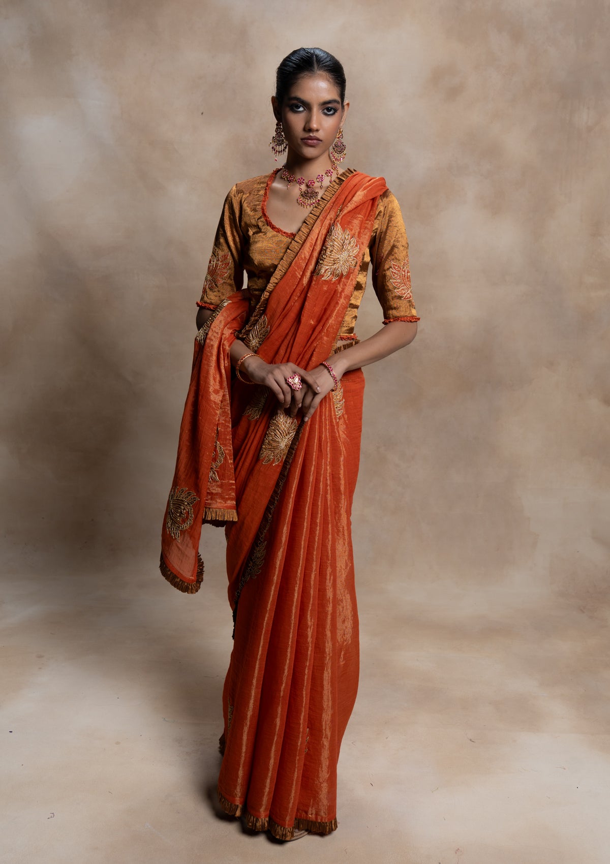 Sharada Tissue Blouse