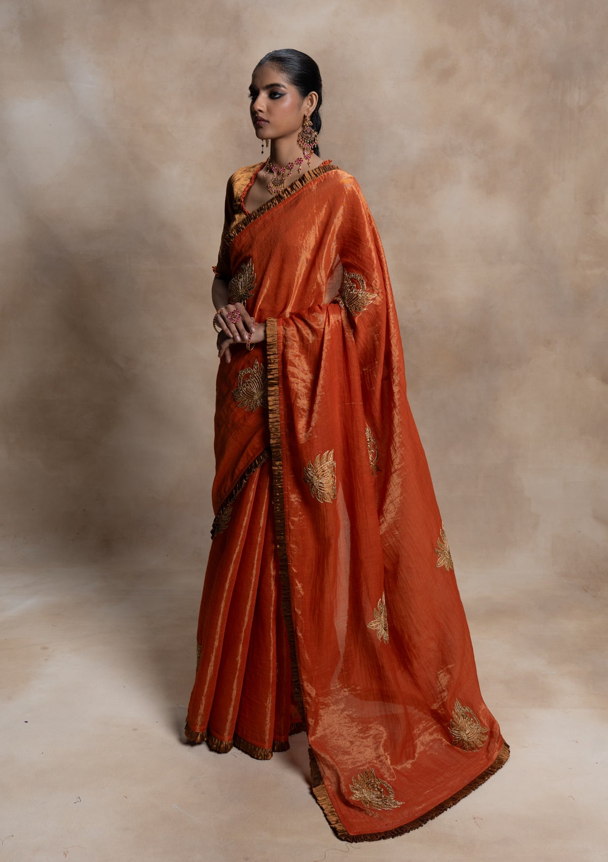Sharada Tissue Saree