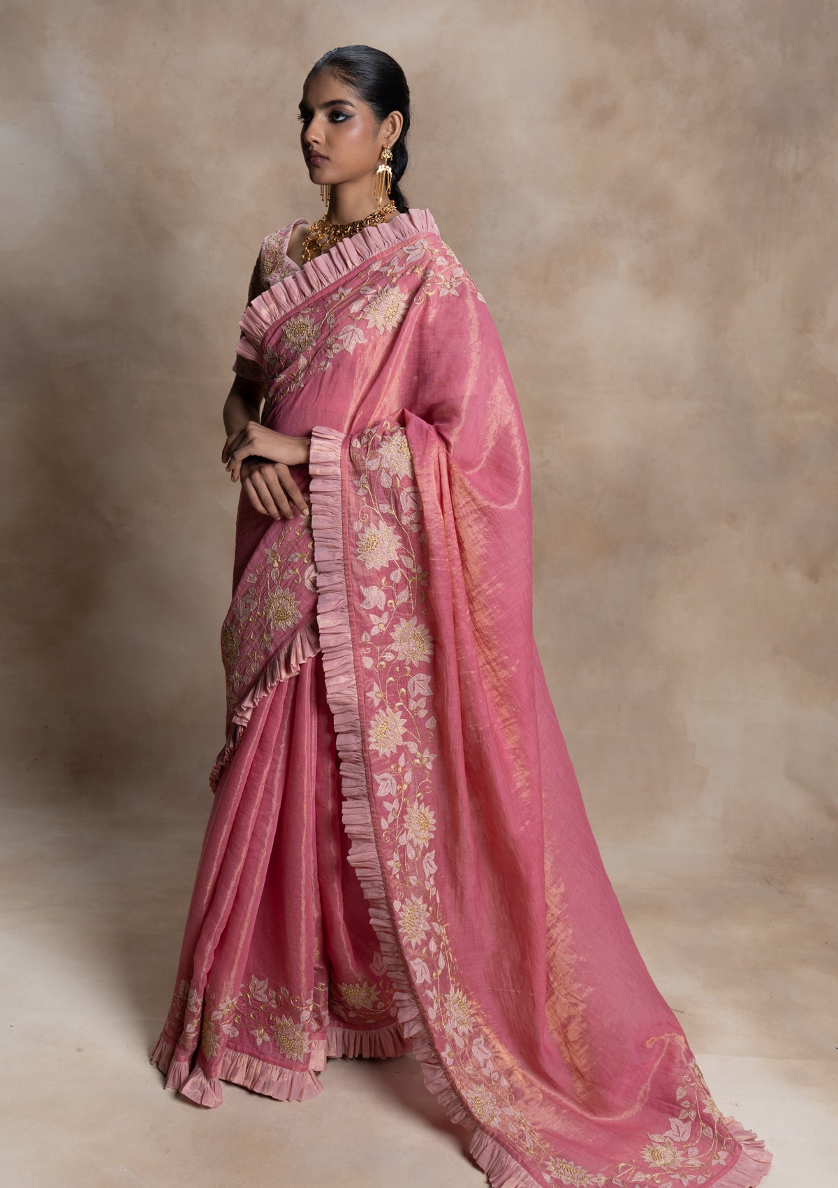 Ahalya Tissue Saree