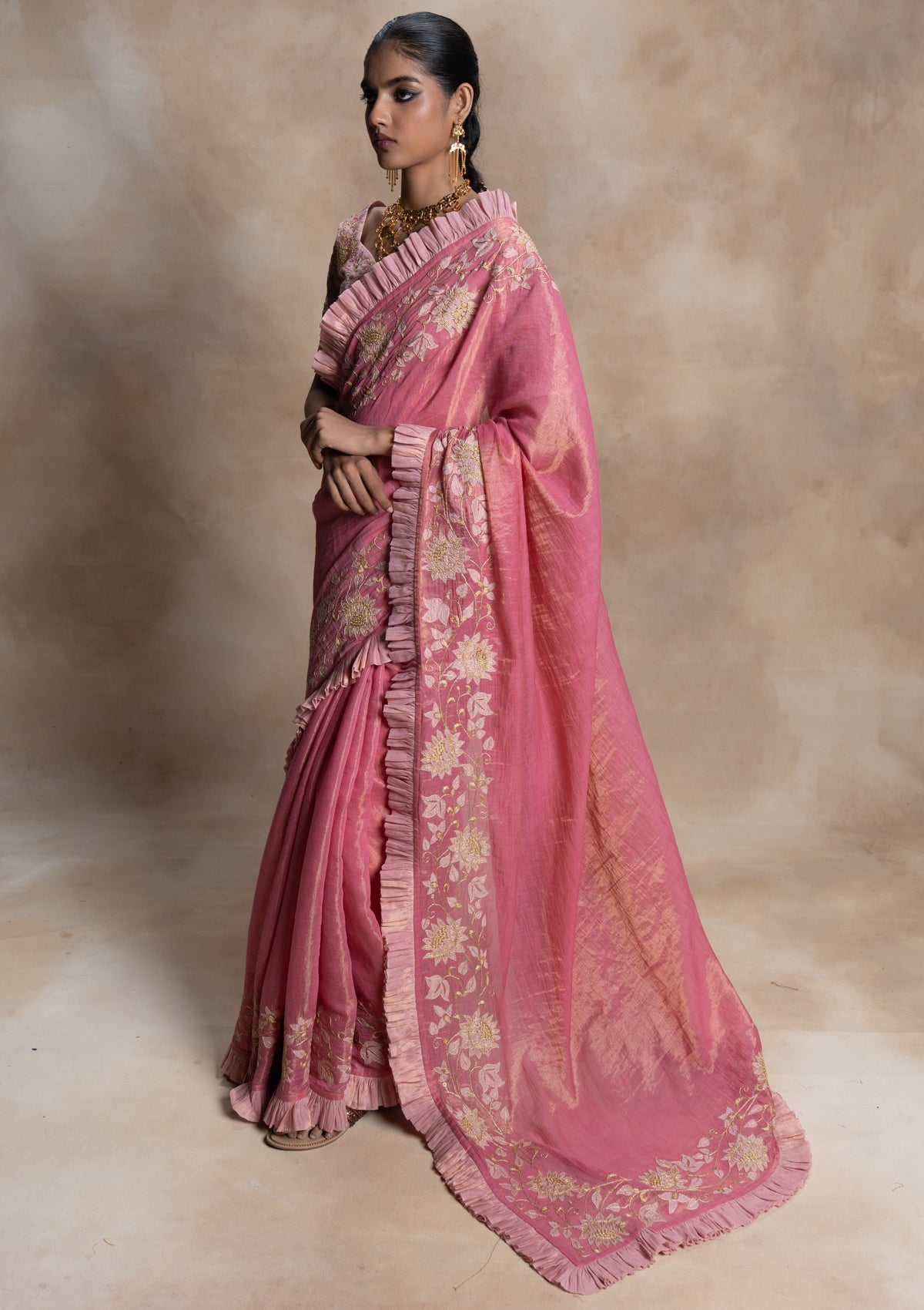Ahalya Tissue Saree