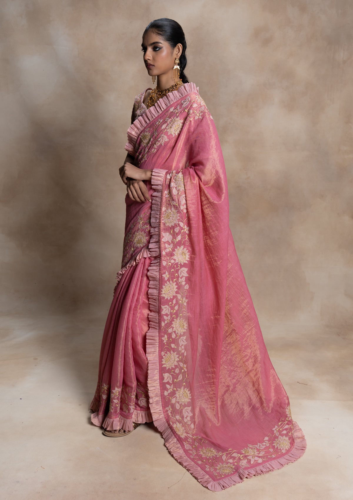 Ahalya Tissue Saree