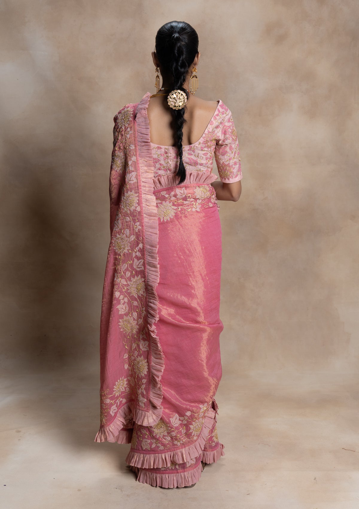 Ahalya Tissue Saree