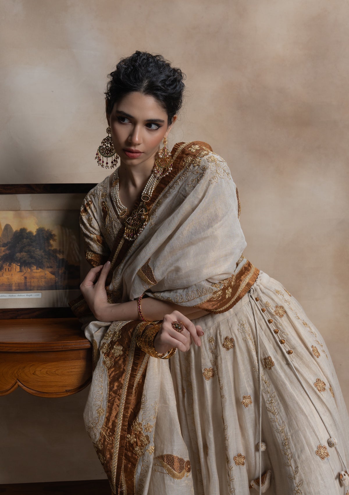 Maheshwari Tissue Dupatta