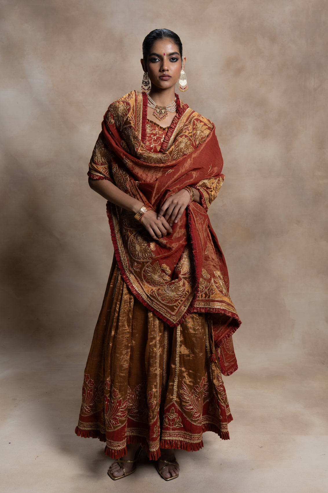 Katyayani Tissue Skirt