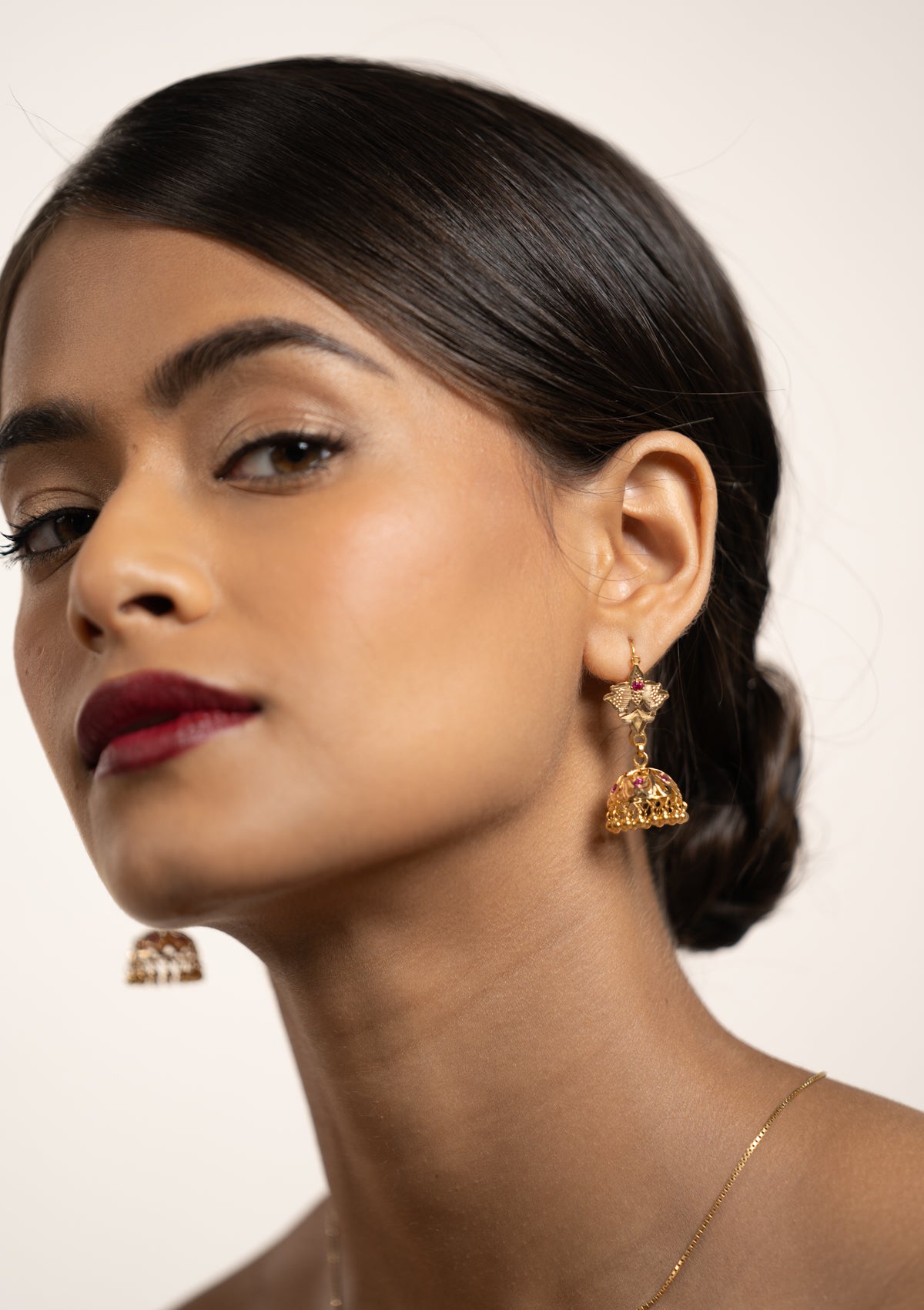 Yashomati Gold Earrings