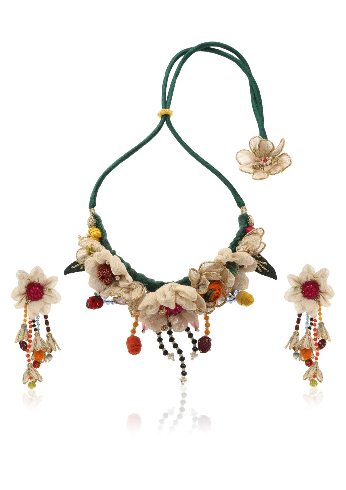 Aili Floral Jewellery set