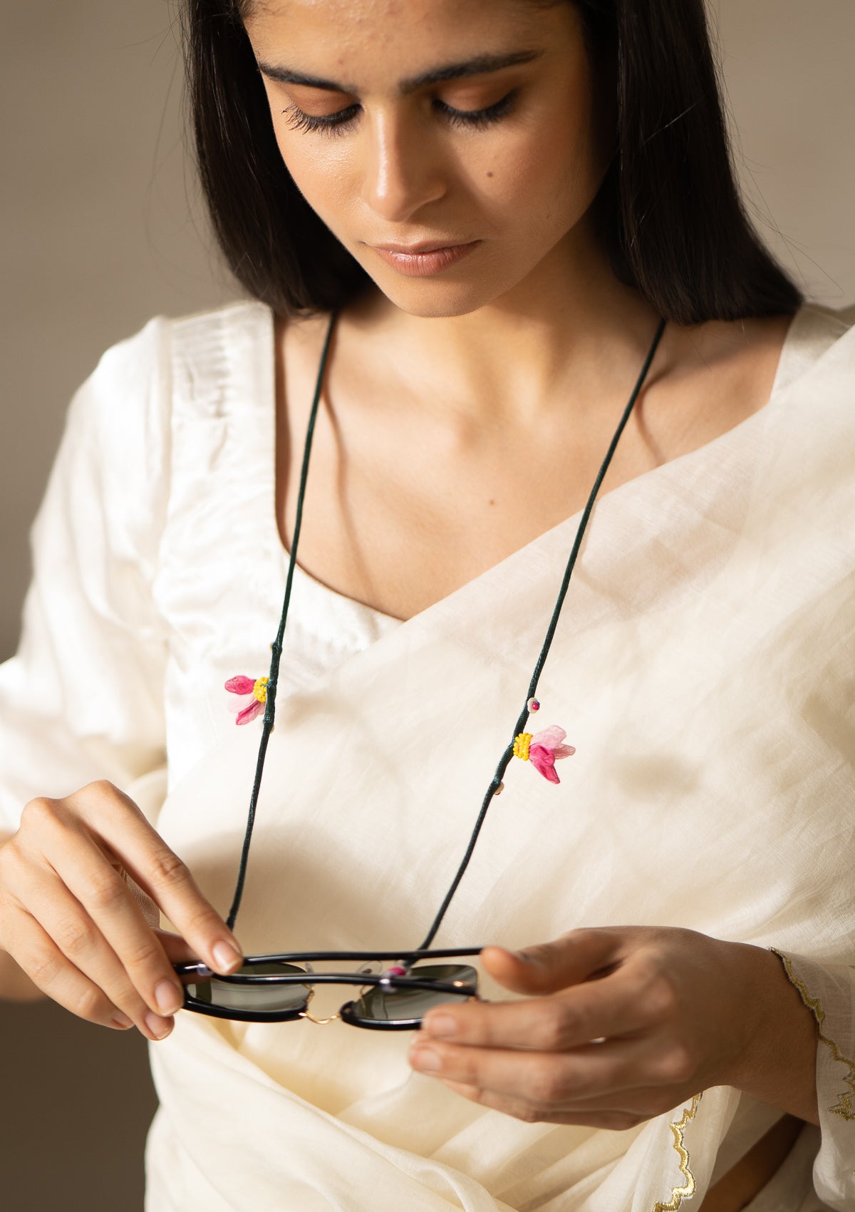 Cello Floral Eyewear Chain