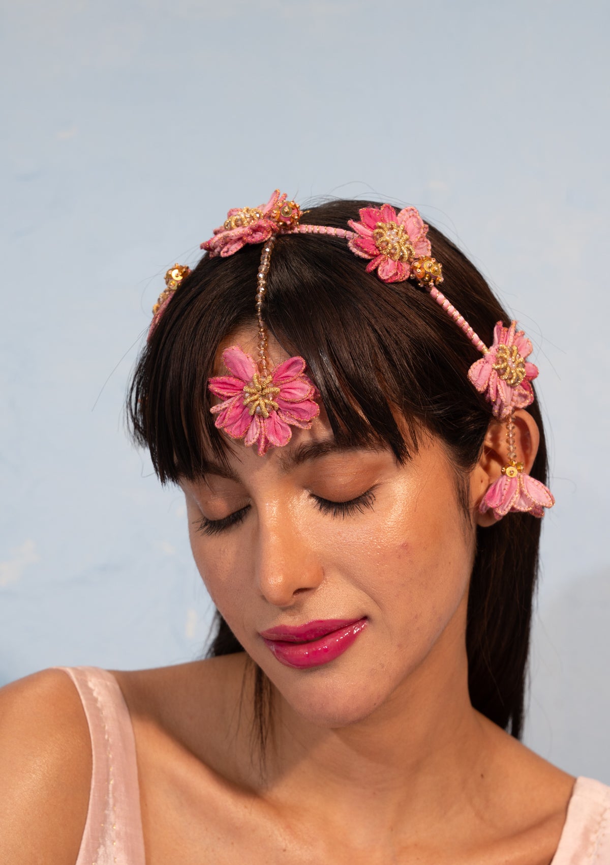 Bloom Blush Mathapatti