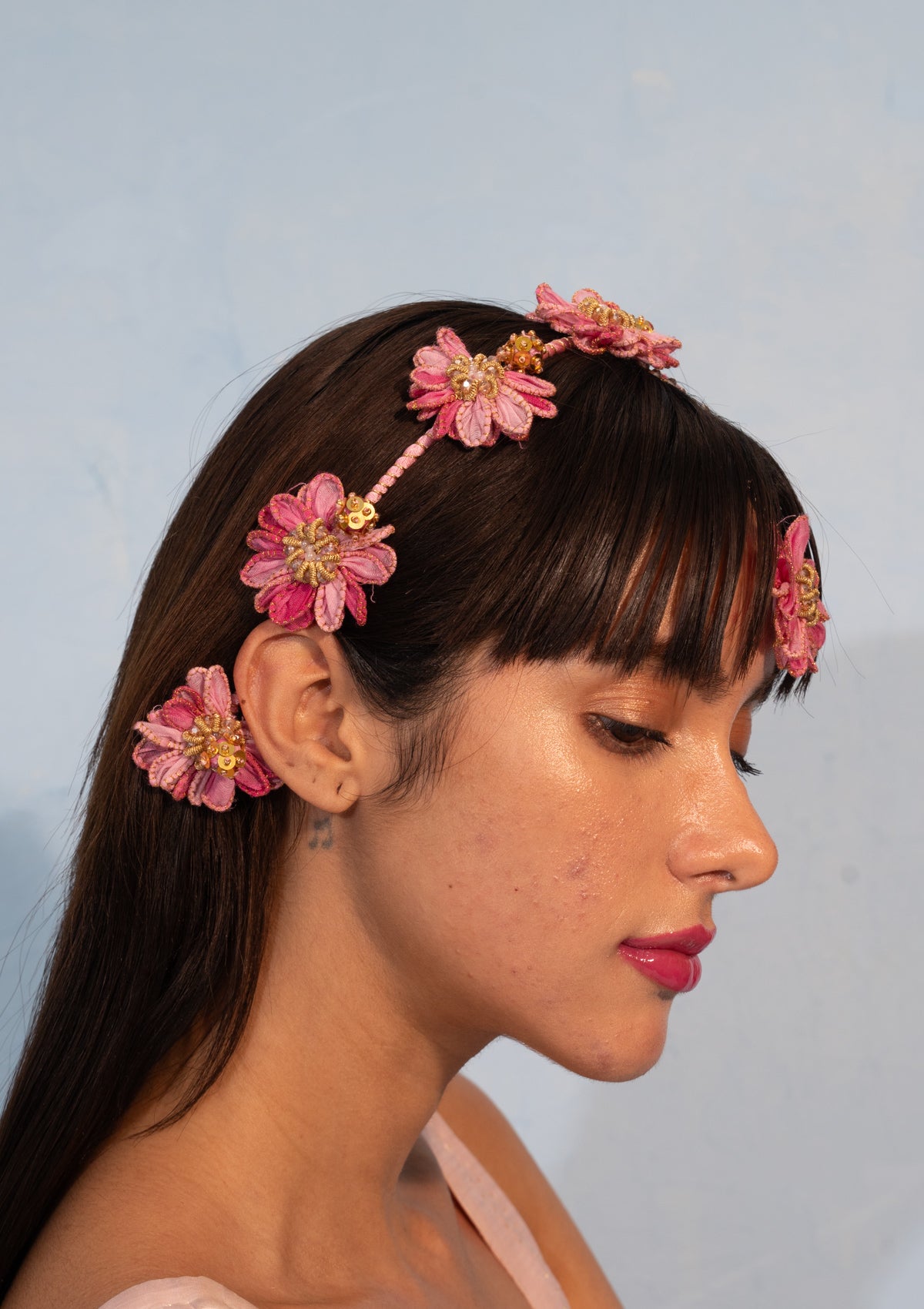 Bloom Blush Mathapatti