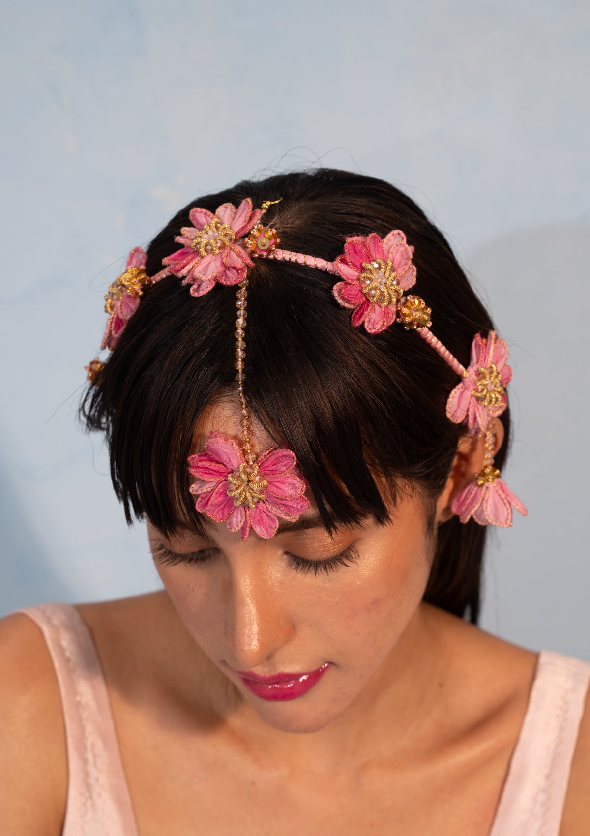 Bloom Blush Mathapatti