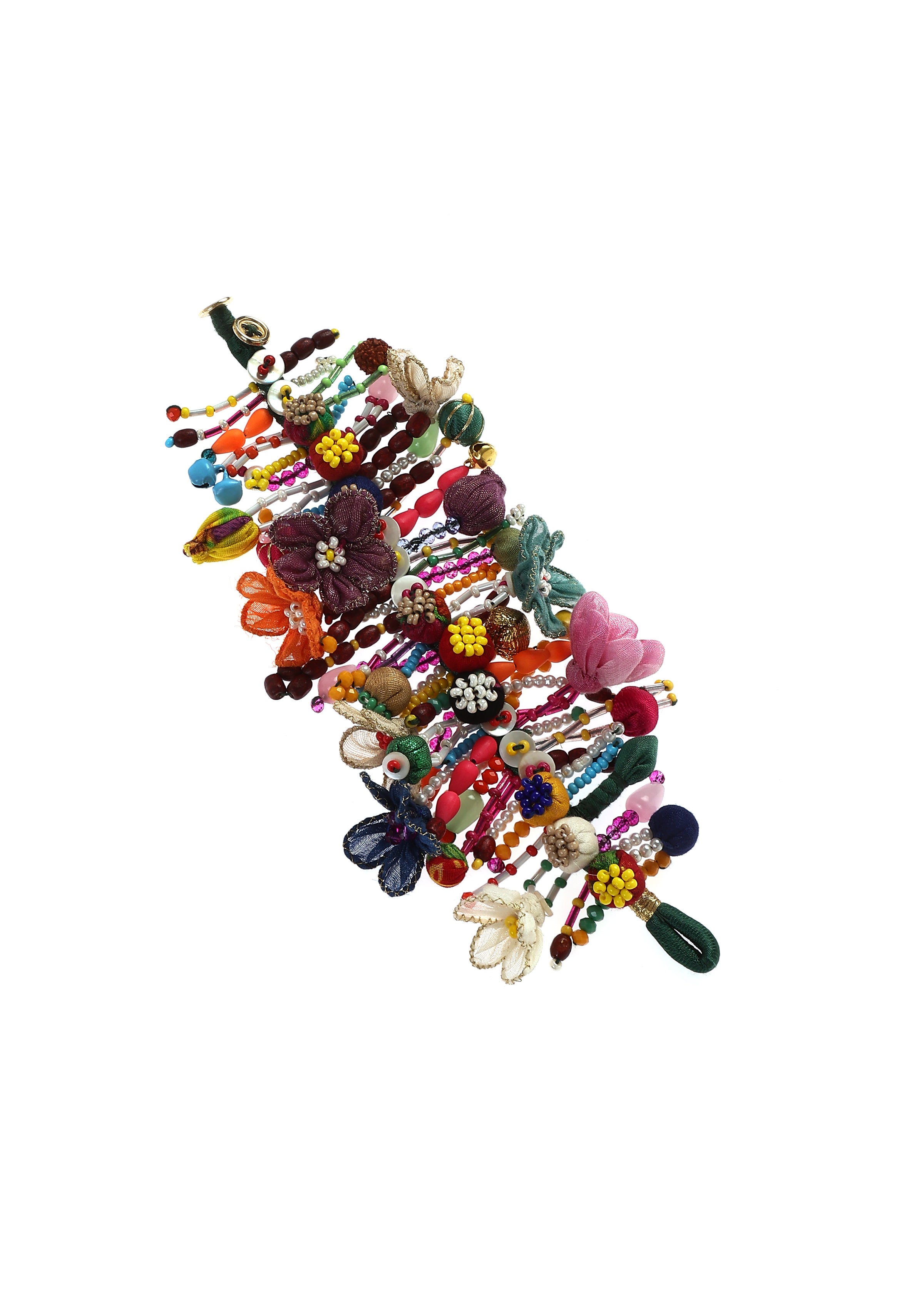 Bodil Floral Bead Bracelet