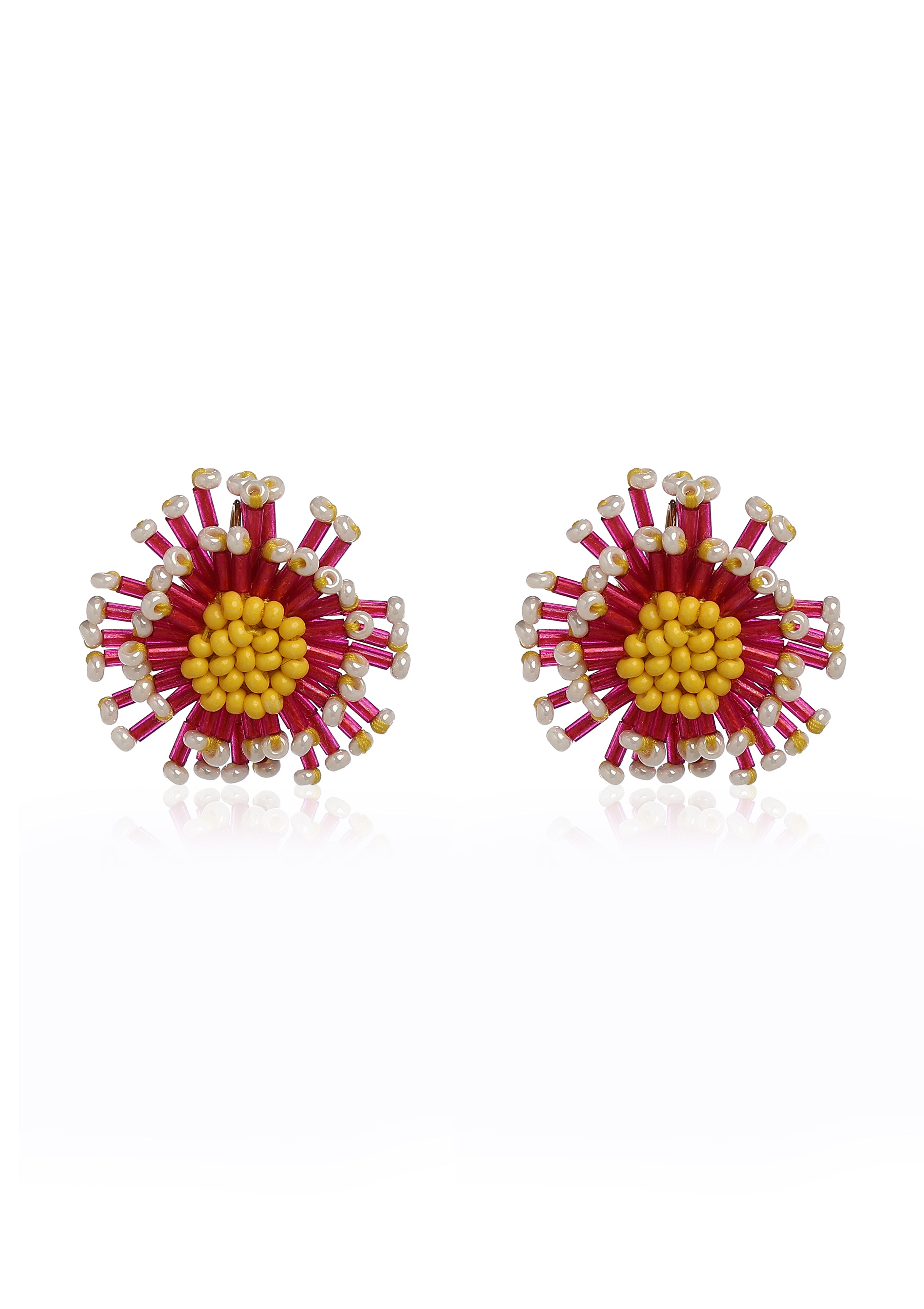 Mimosa Bead Earrings