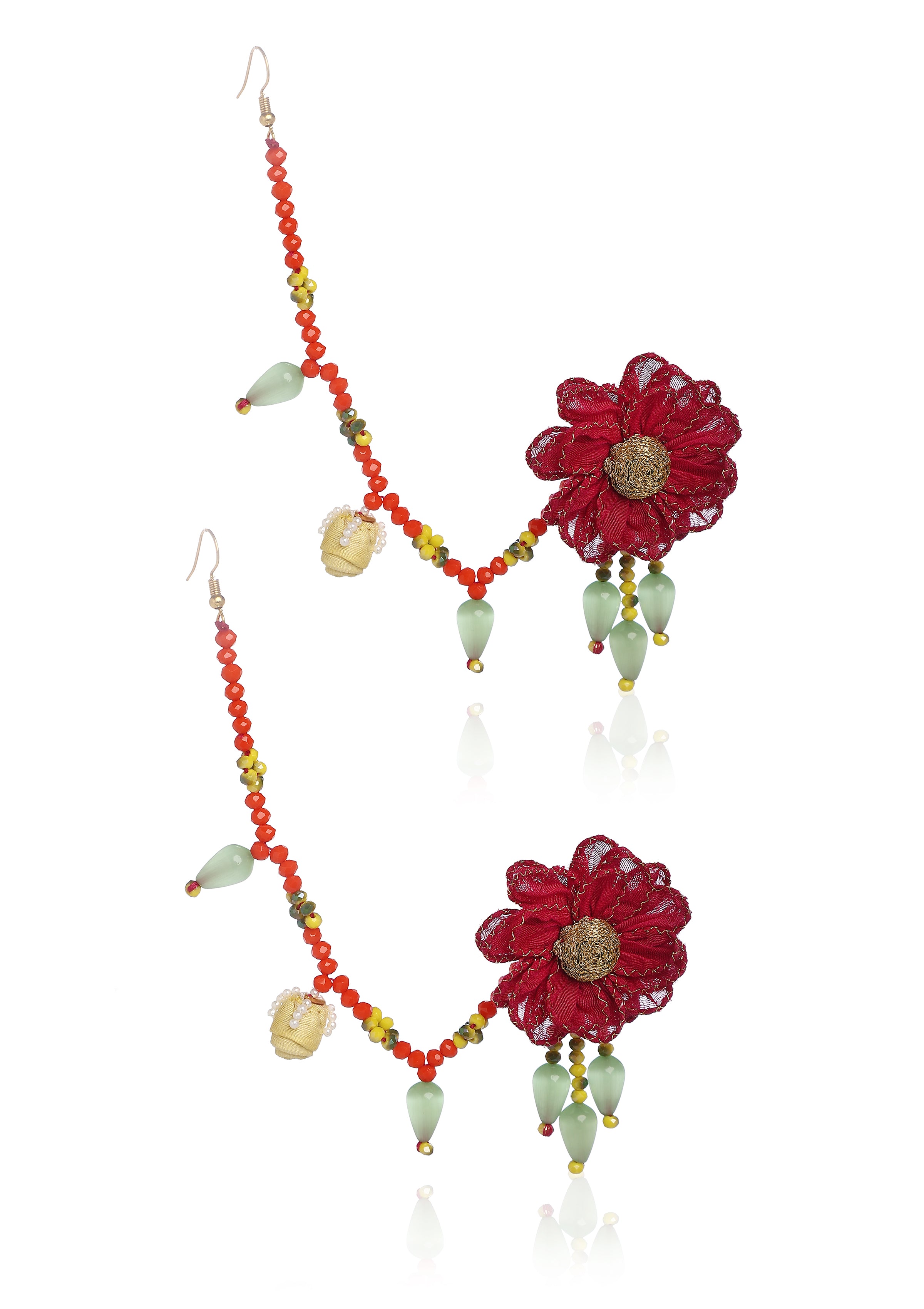 Shimeka Floral Earrings