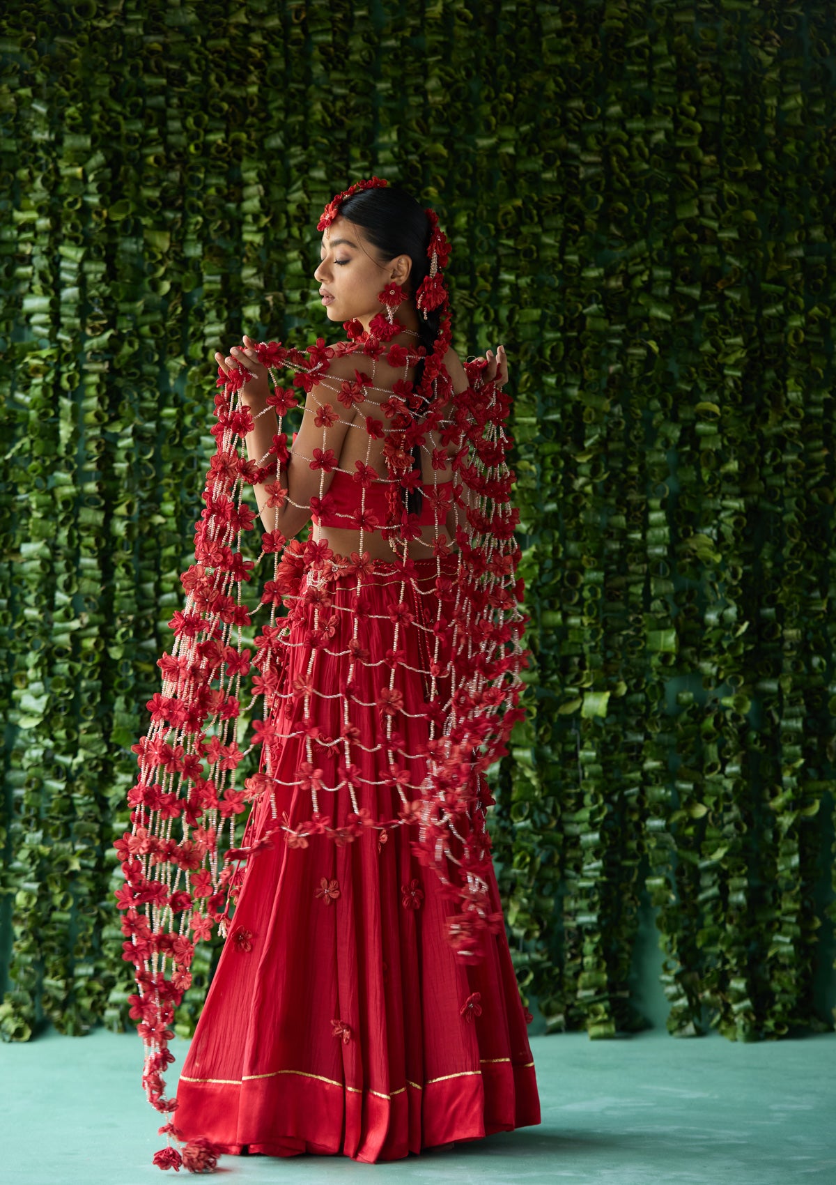 Chandrmallika Skirt & Blouse Set