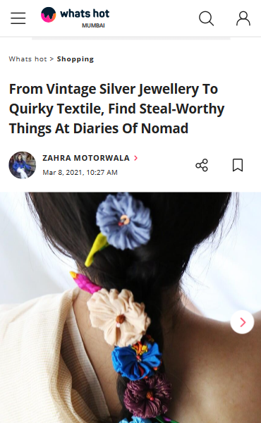 From Vintage Silver Jewellery To Quirky Textile, Find Steal-Worthy Things At Diaries Of Nomad: Whats Hot