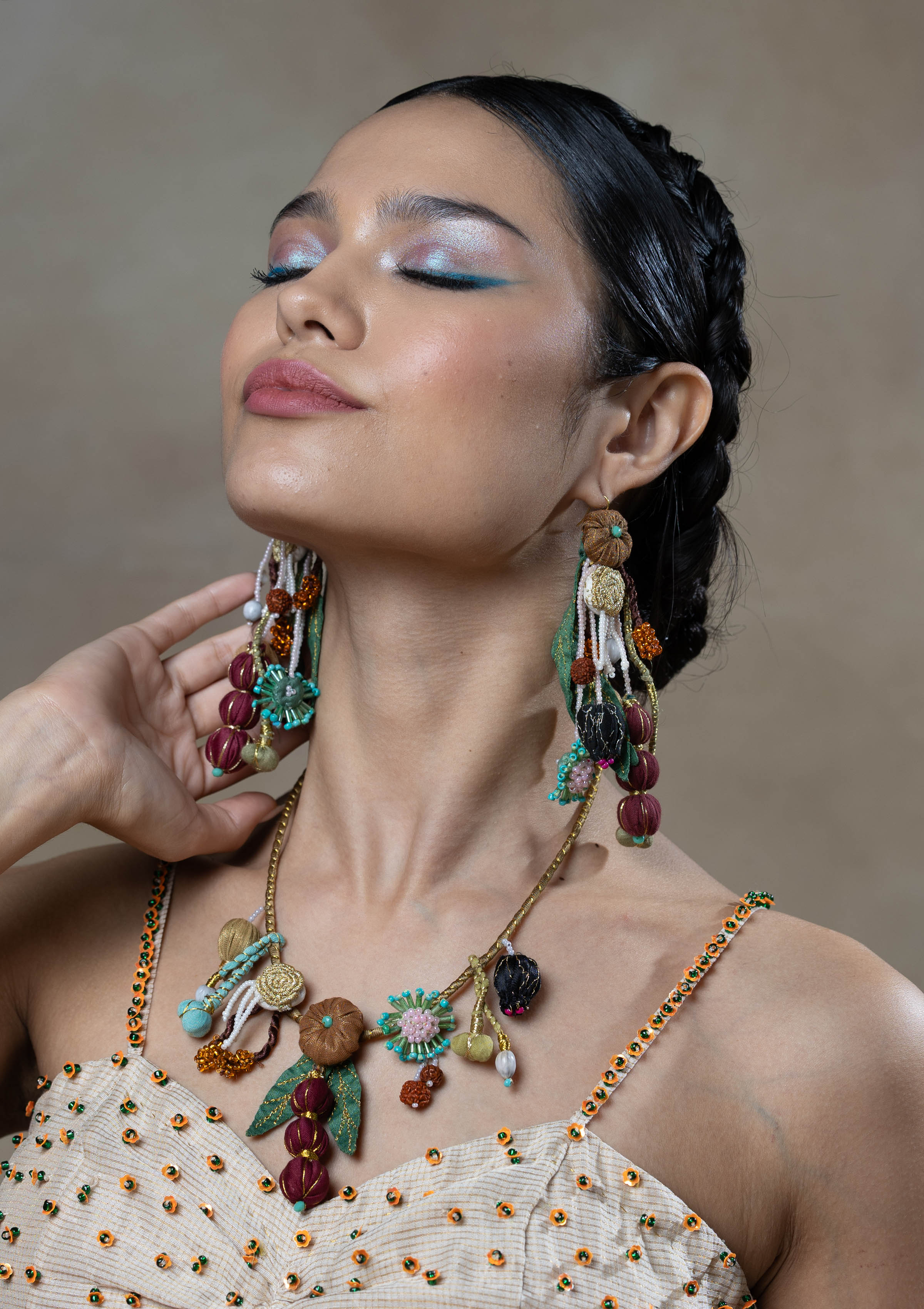 Barfi Jewellery Set