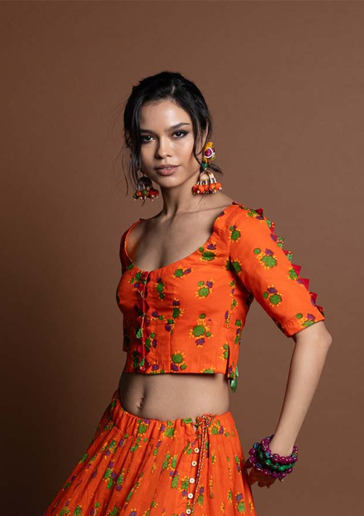 Sajjo Floral Chintz Blouse