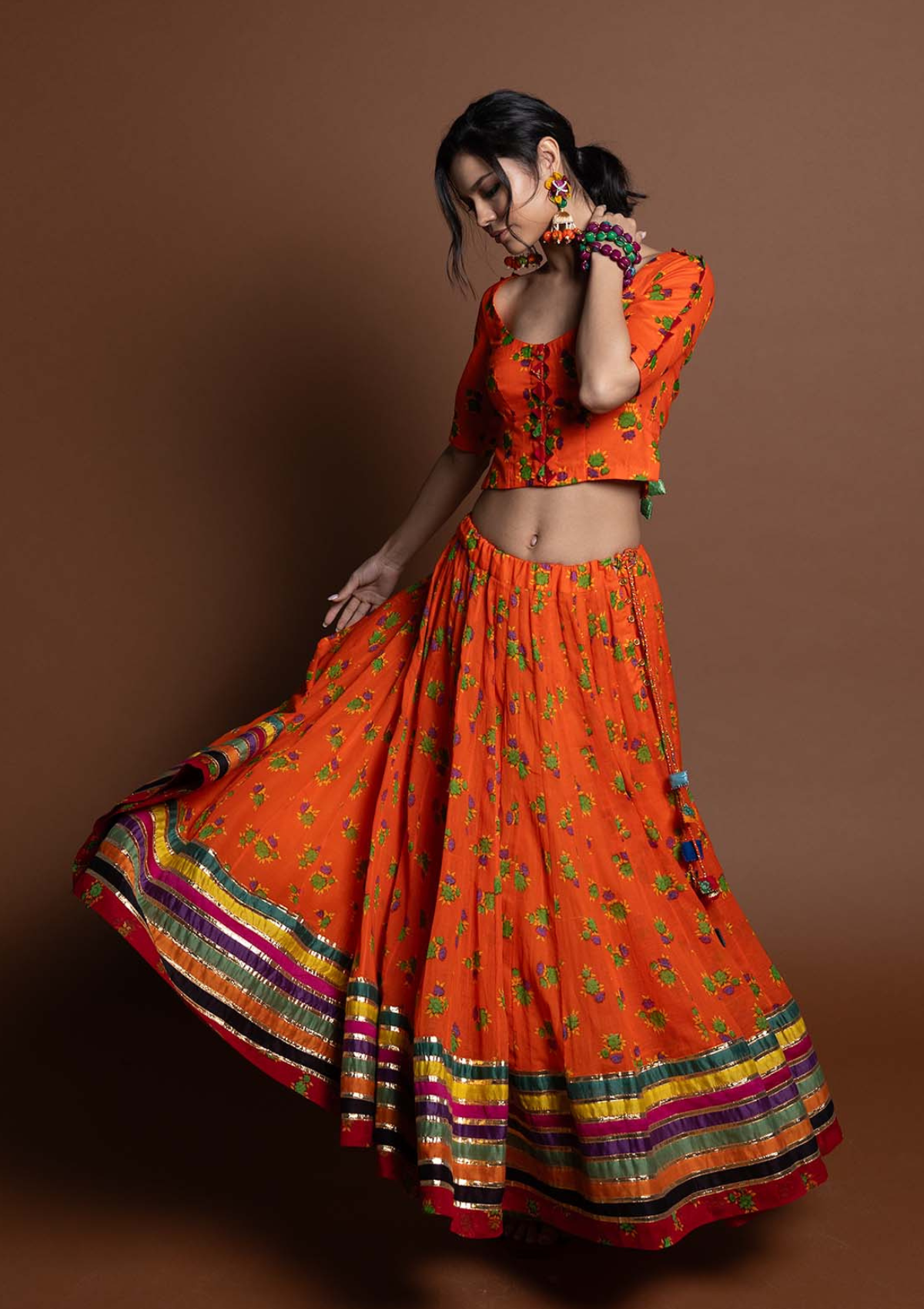 Sajjo Floral Chintz Blouse