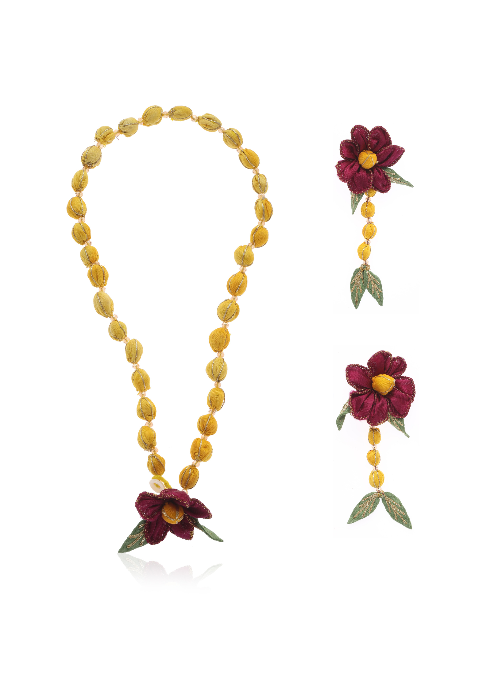 Neel Floral Jewellery Set