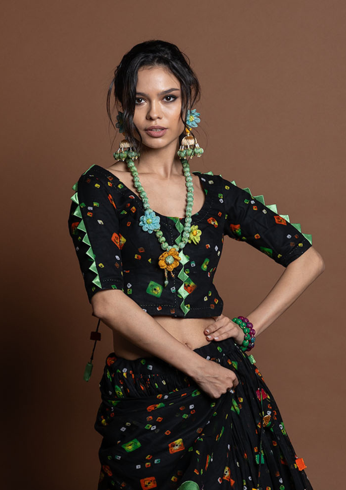 Phirki Bandhej Blouse