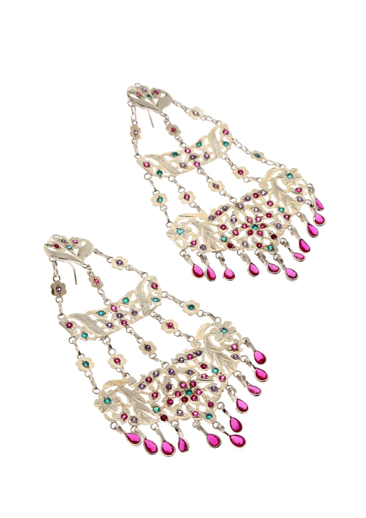 Mehboob Silver Earrings