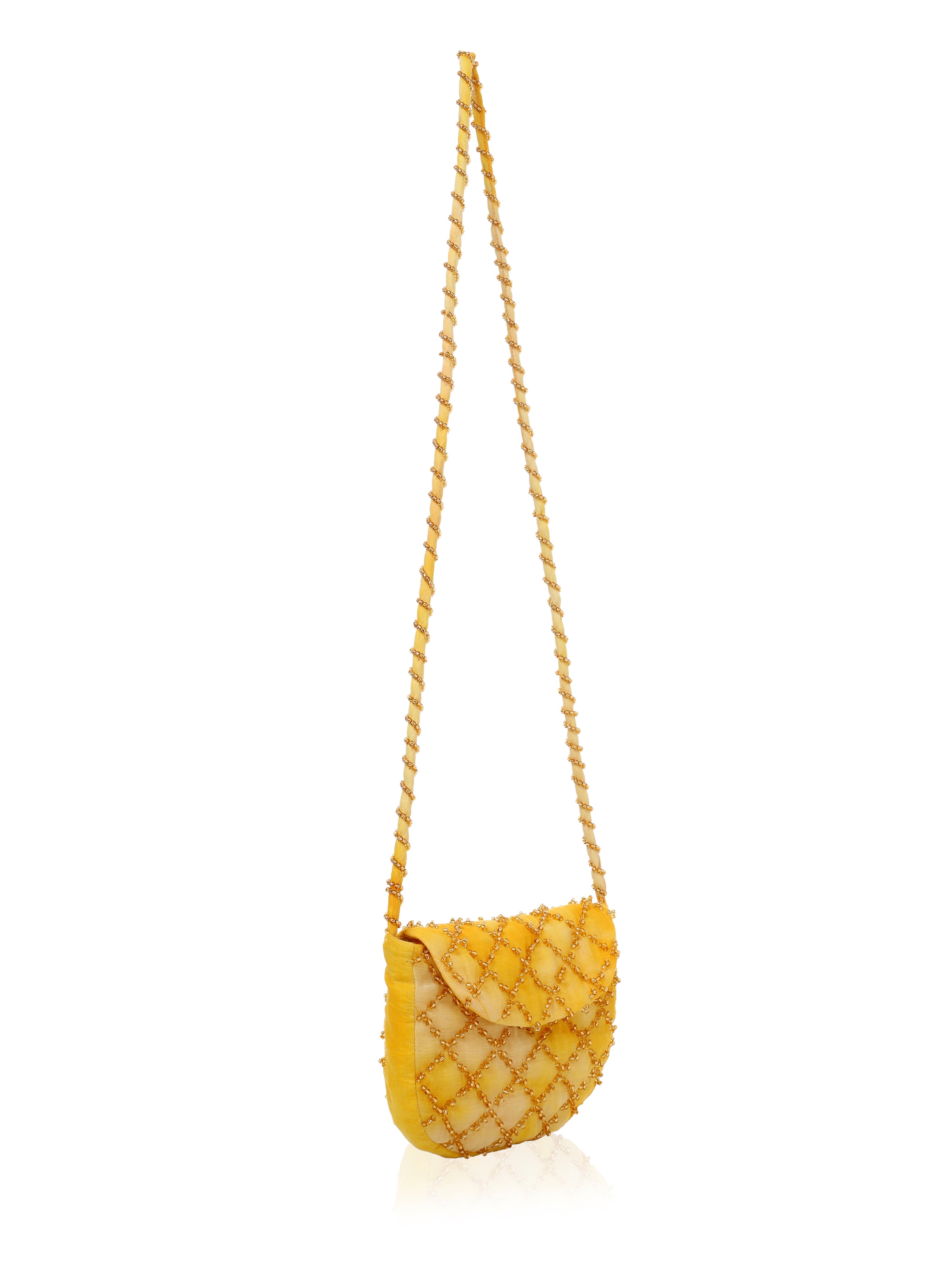 Basanti Floral Bag