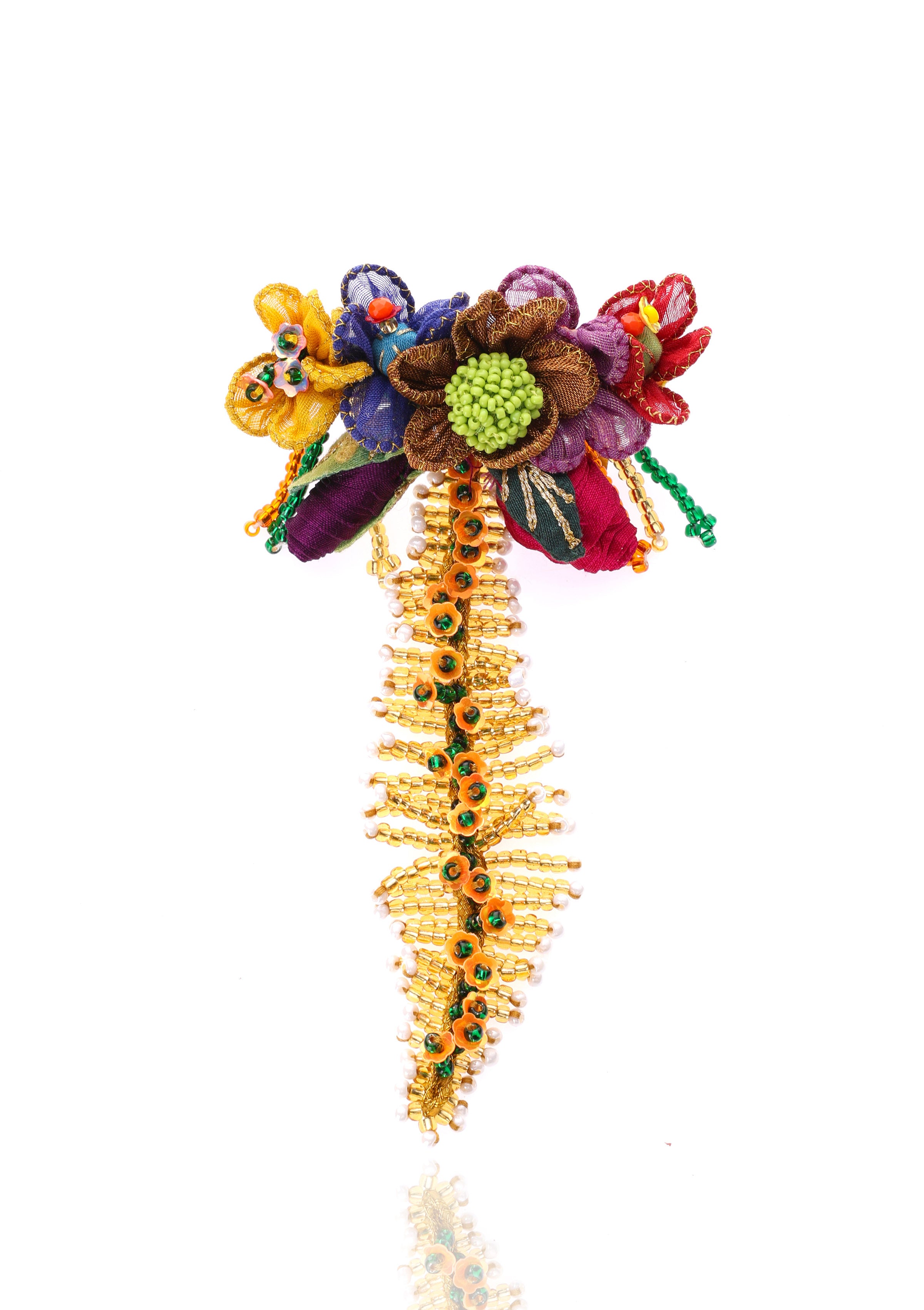 Phoolika Floral Back Clip