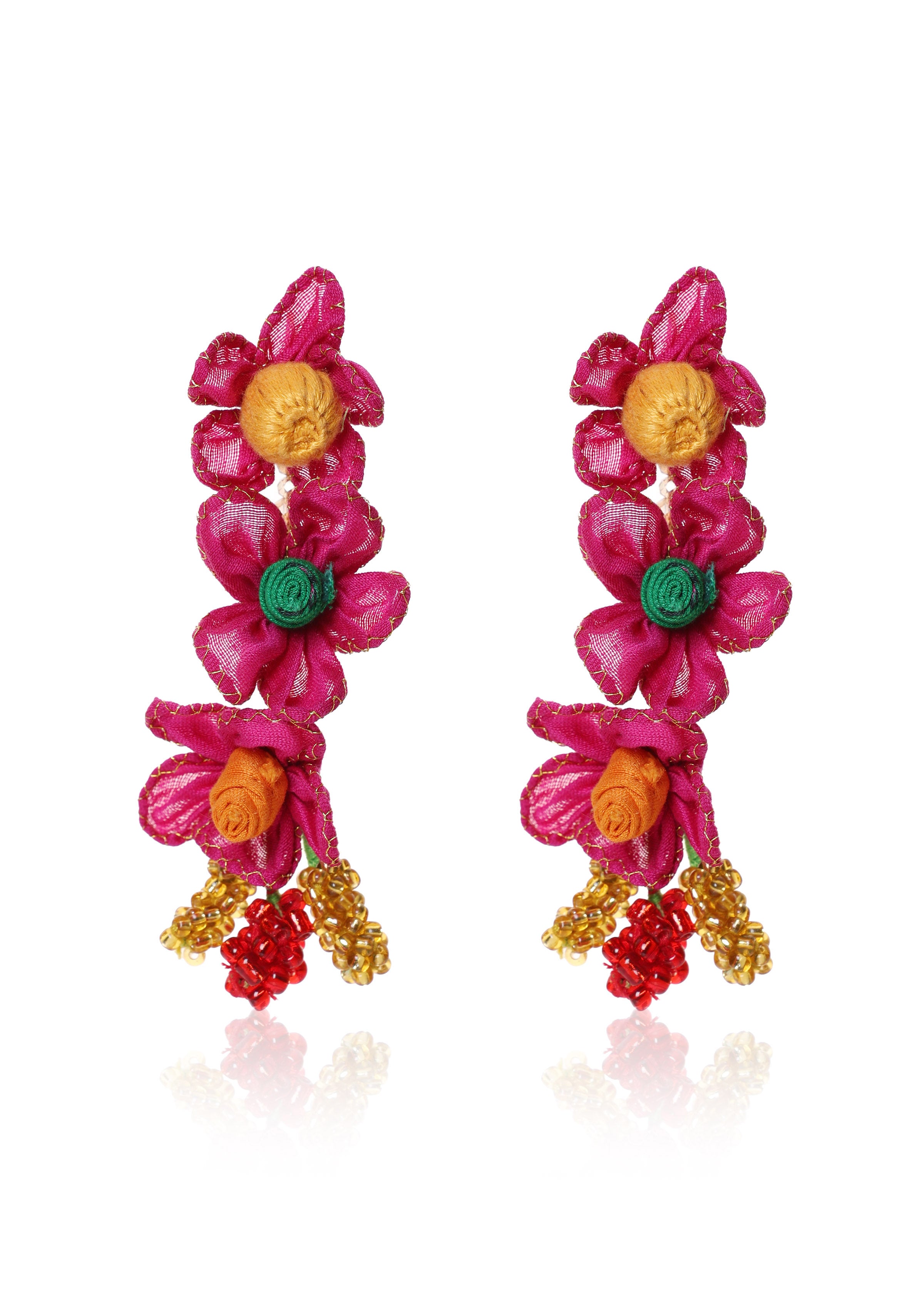 Kamboja Floral Earrings