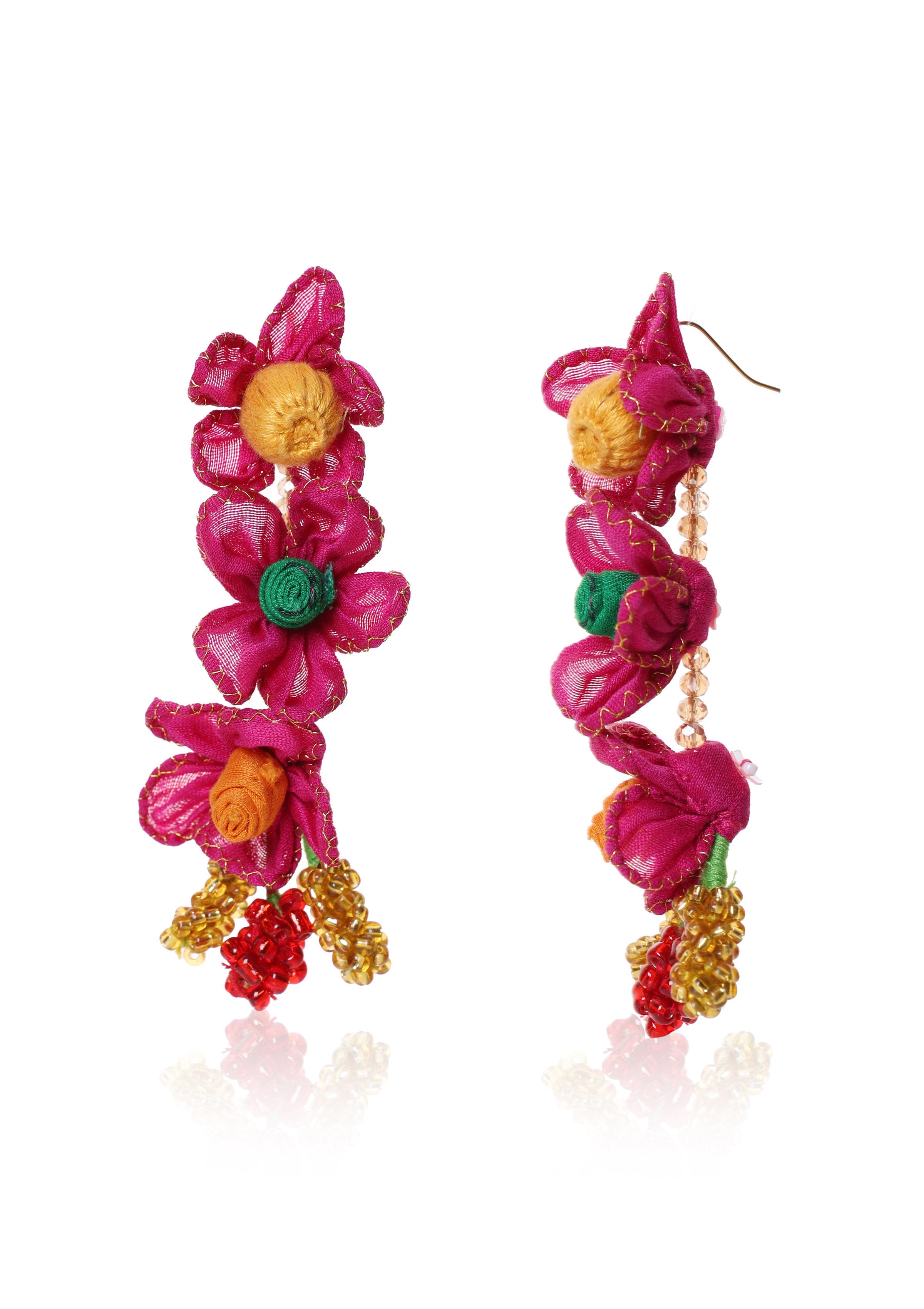 Kamboja Floral Earrings