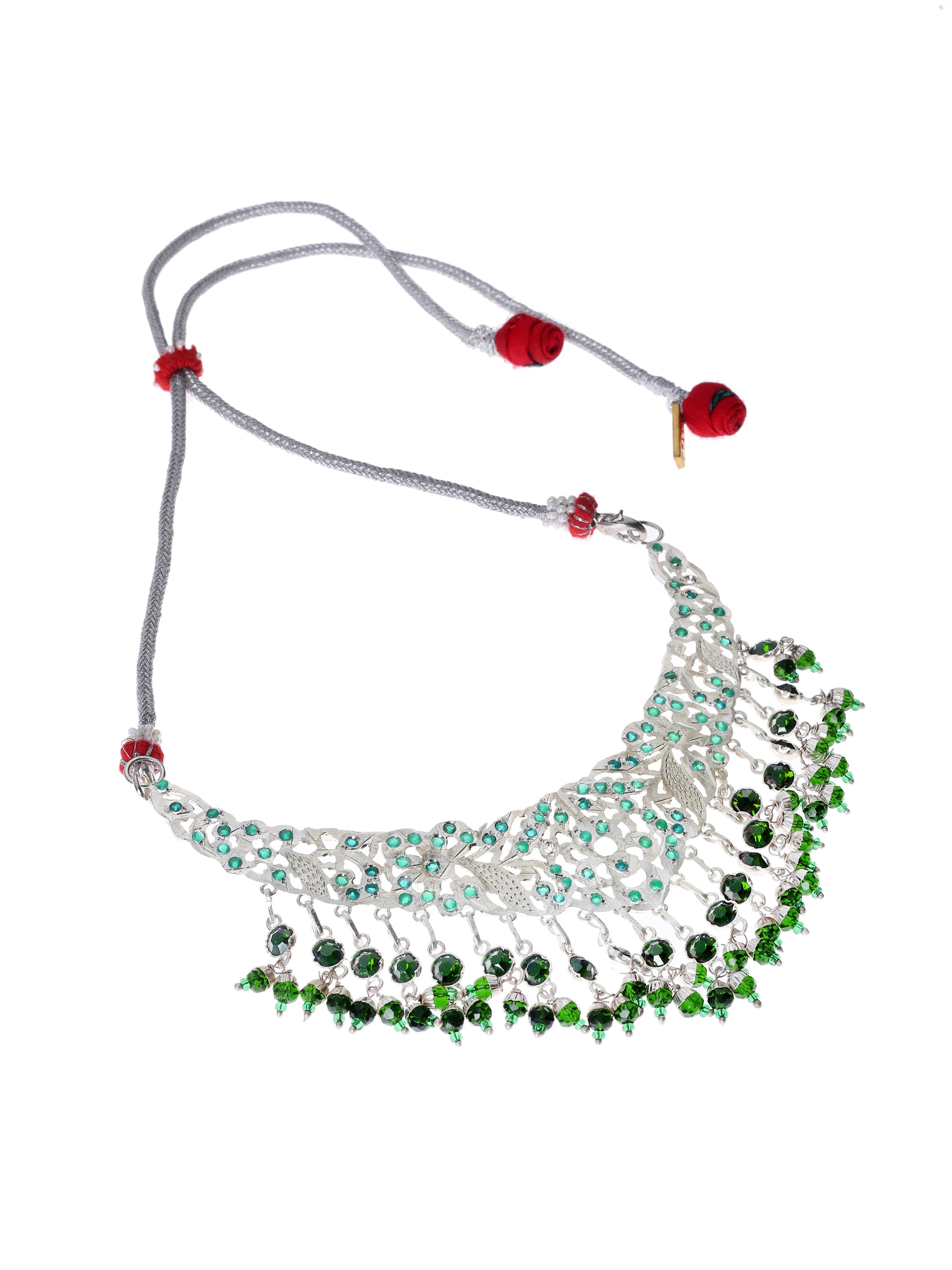 Yashomati Handmade Silver Necklace