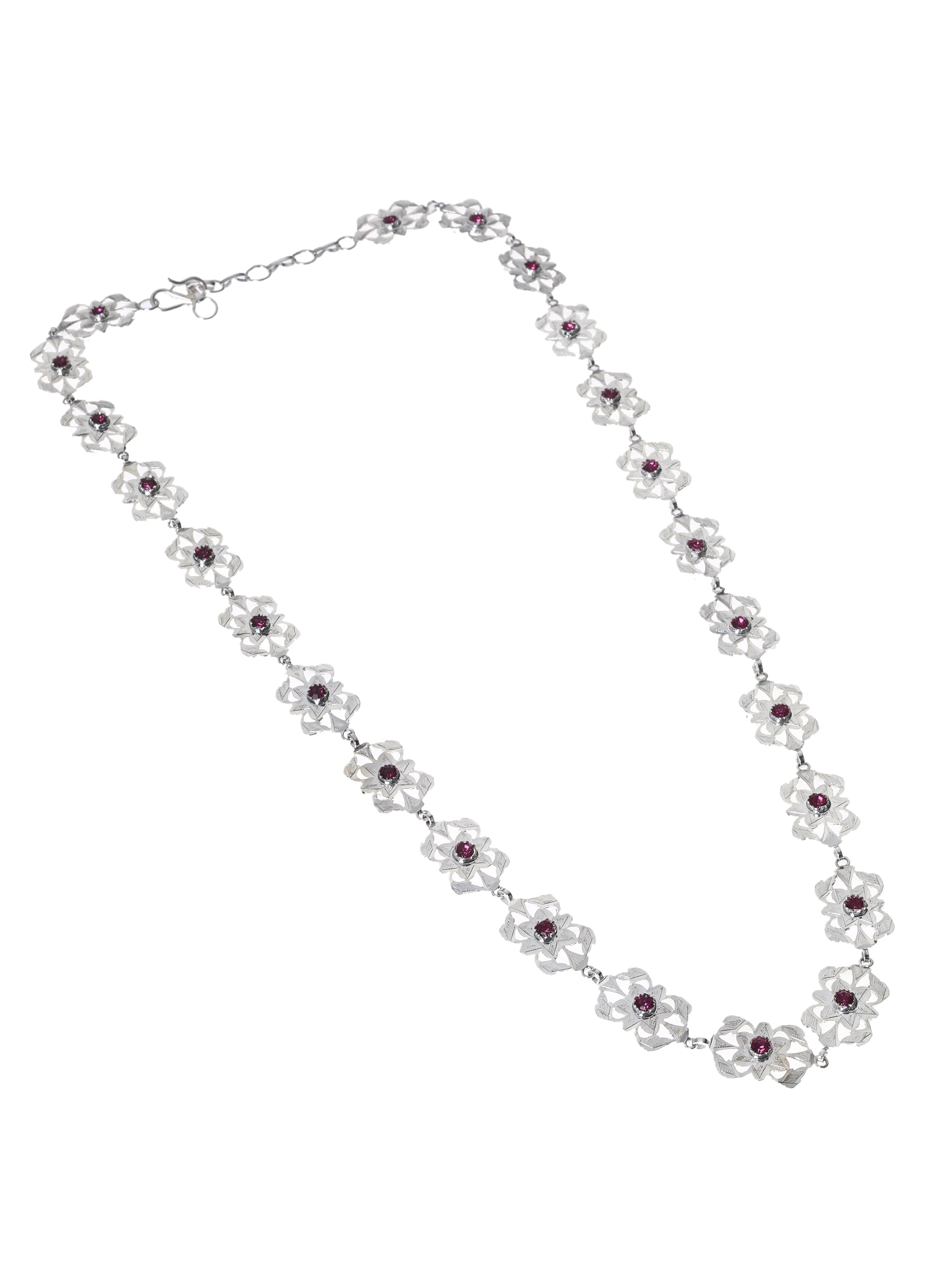 Sarika Handmade Silver Necklace