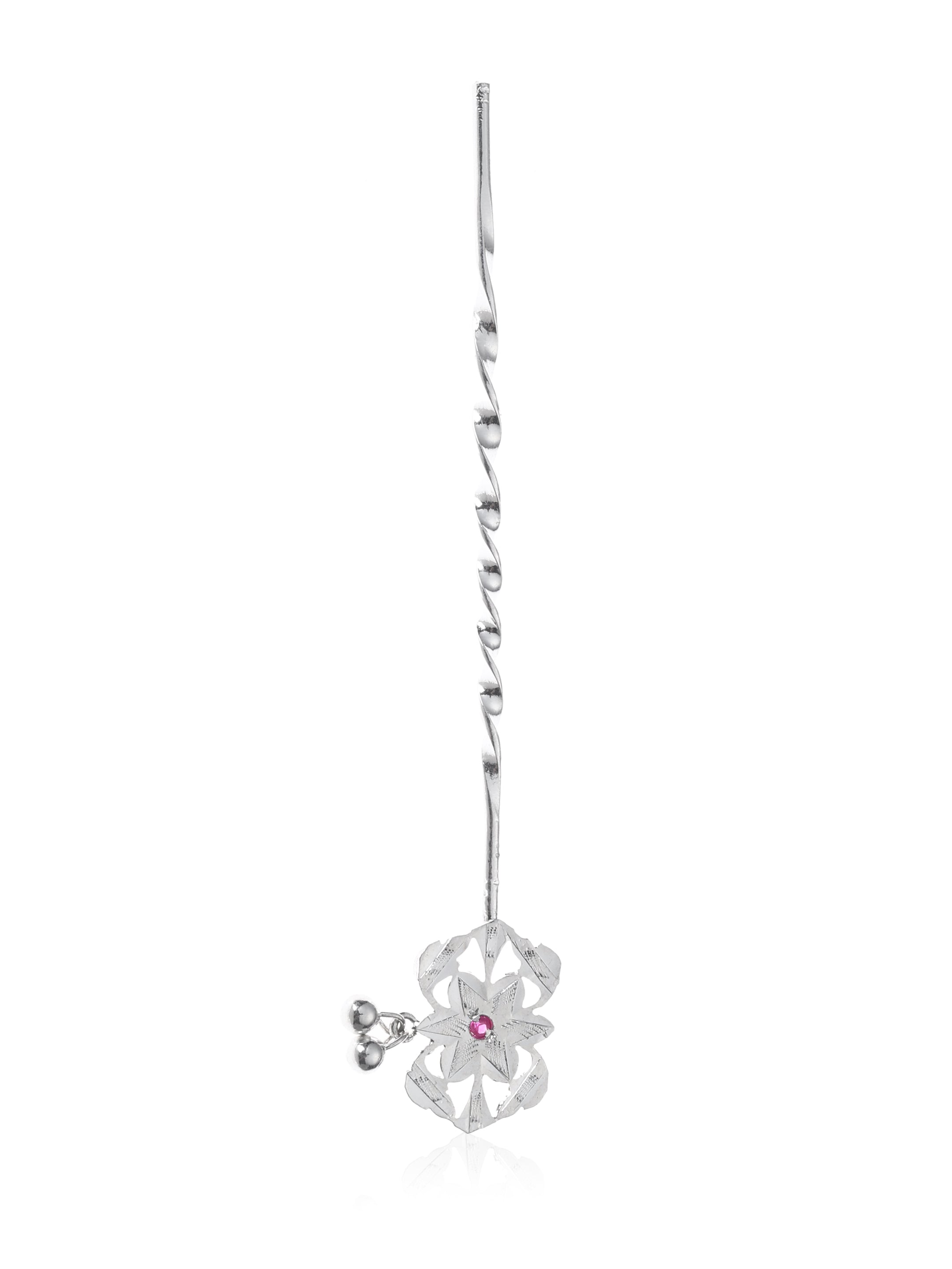Ragini Handmade Silver Hairpin