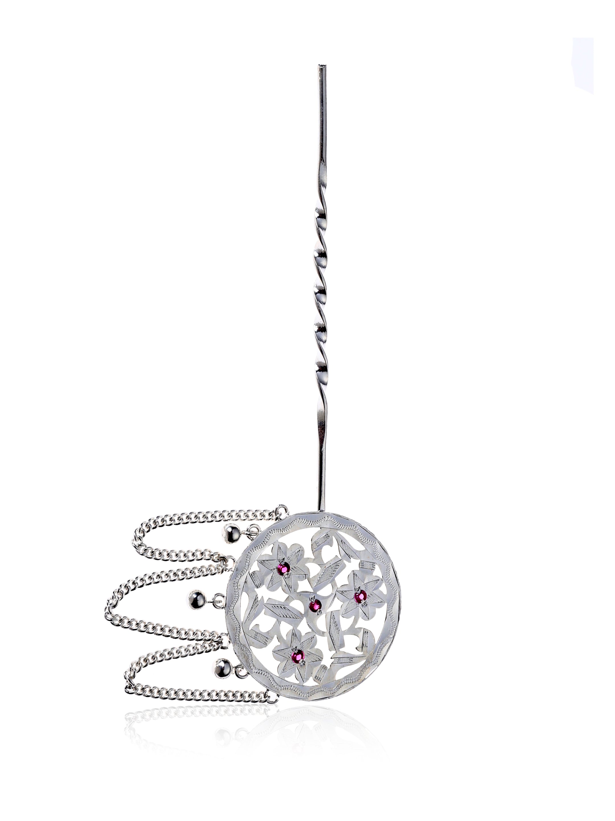 Eira Handmade Silver Hairpin