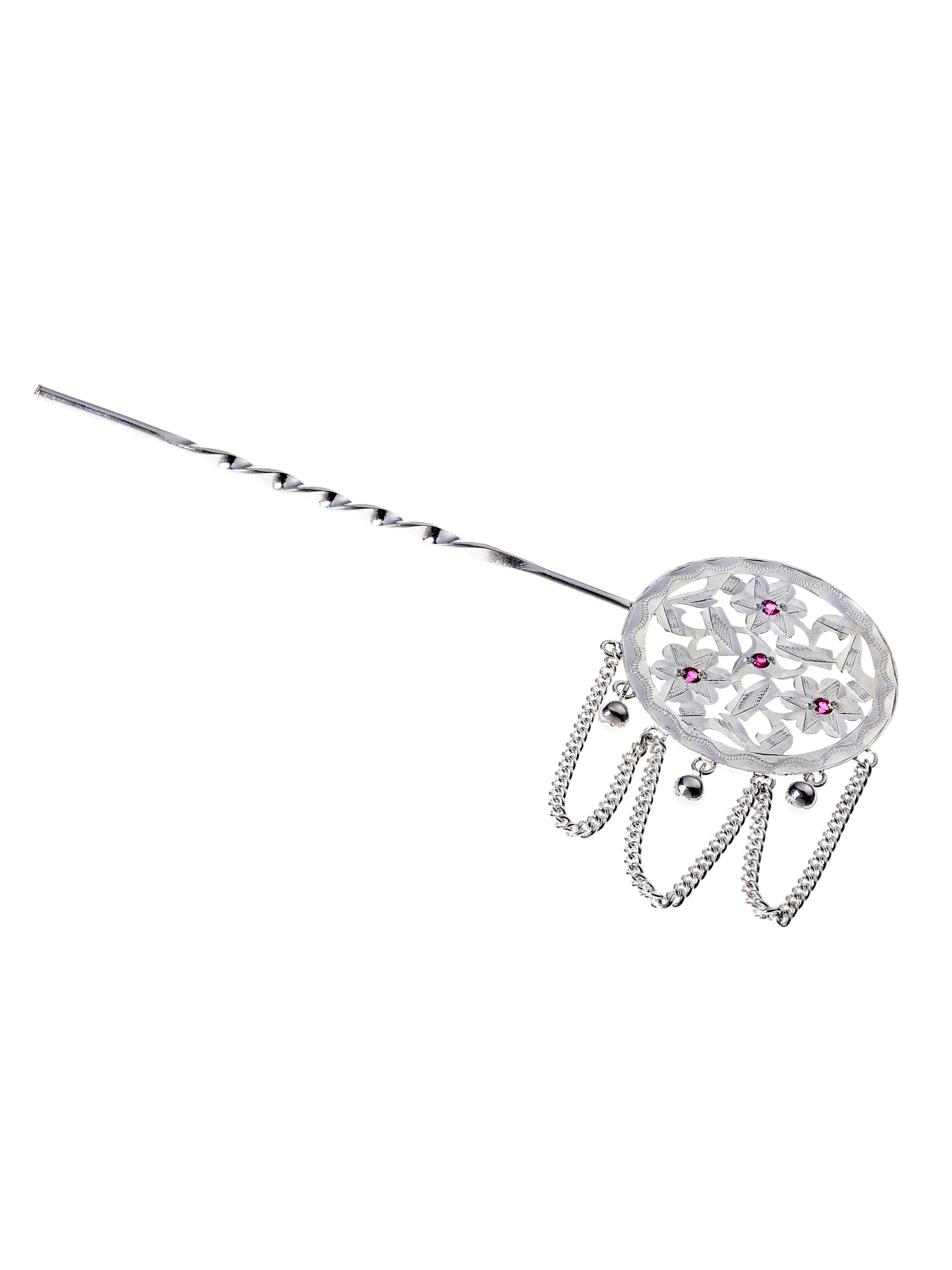 Eira Handmade Silver Hairpin