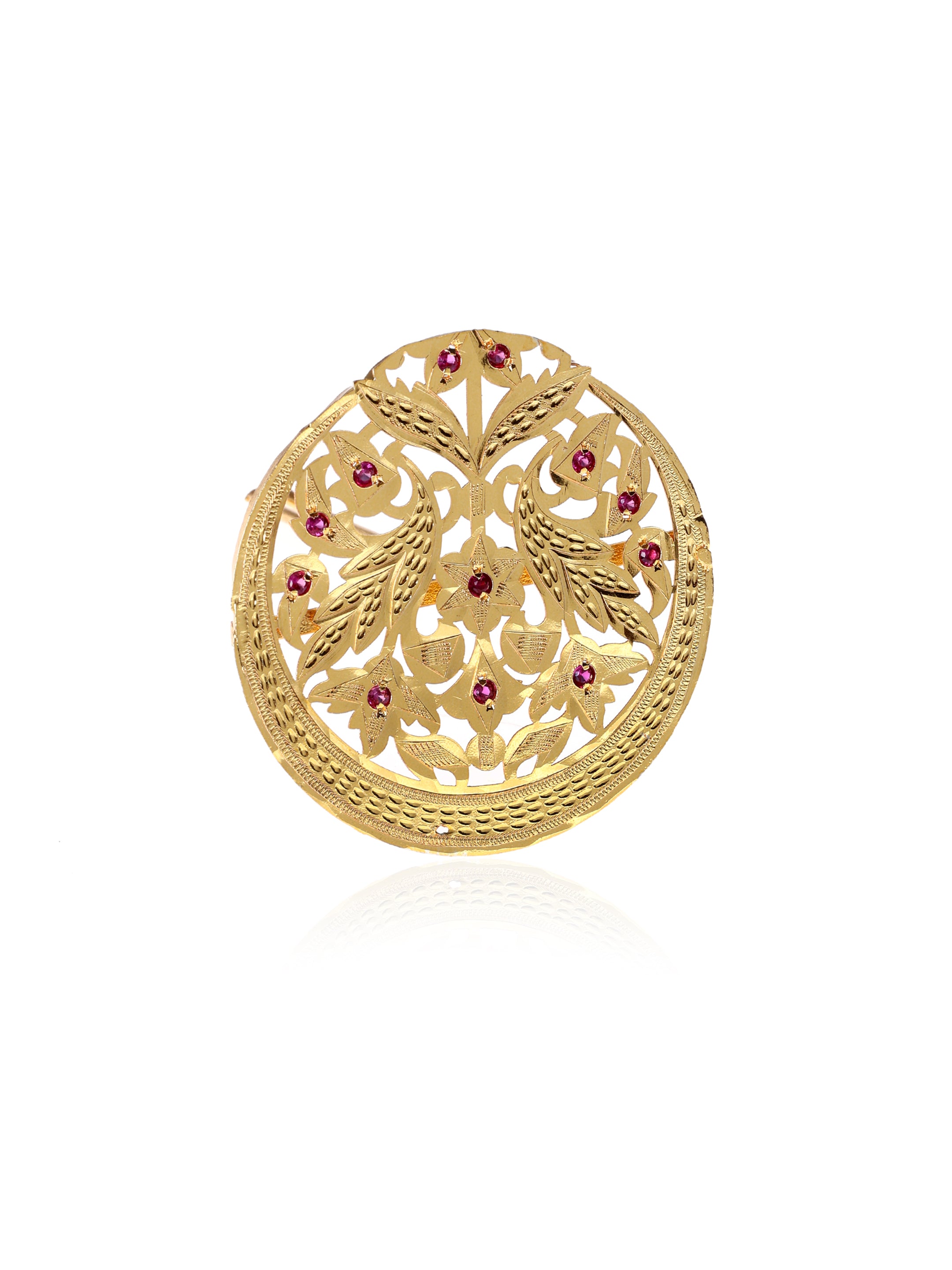 Ziva Gold Tone Silver Hairpin