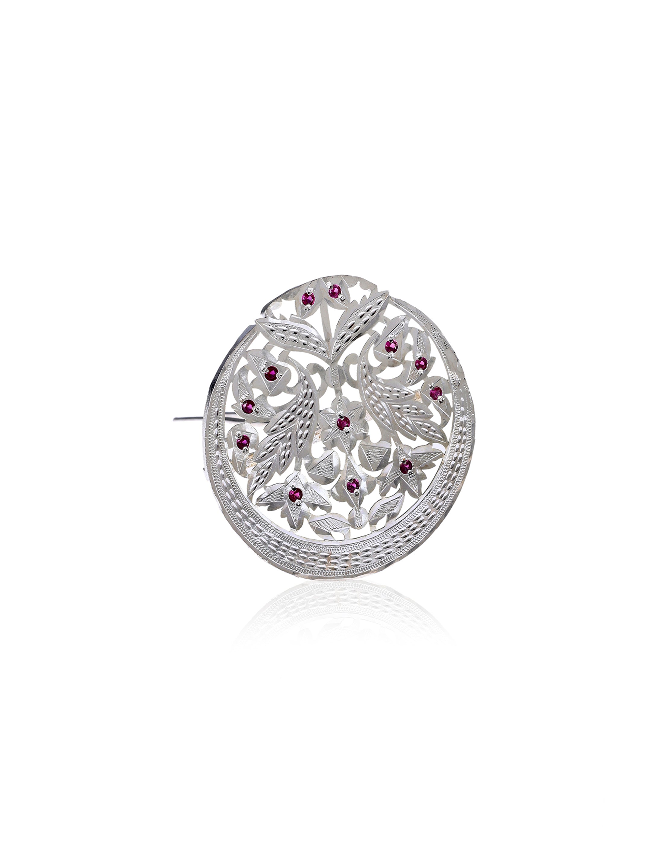 Ziva Handmade Silver Hairpin