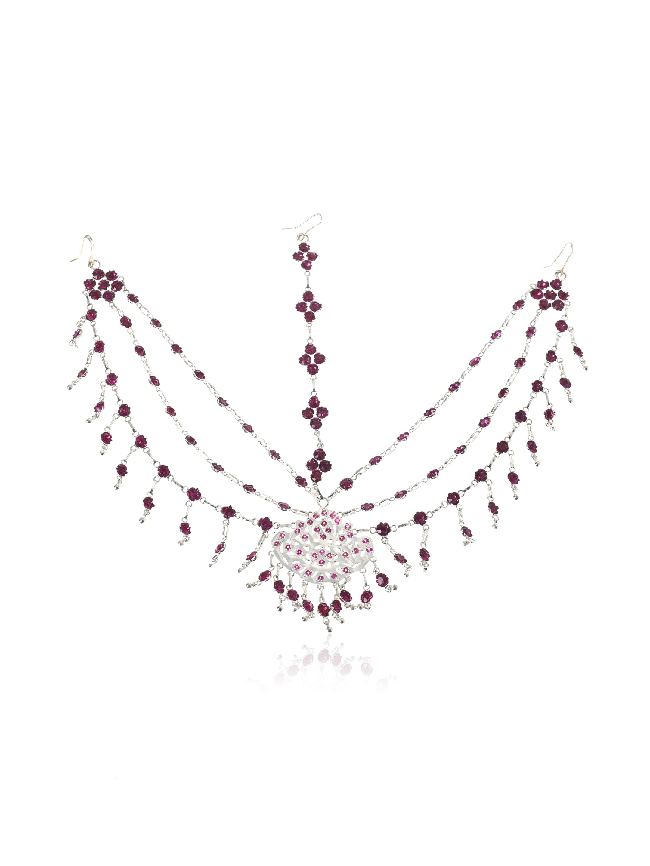 Savitri Handmade Silver Mathapatti