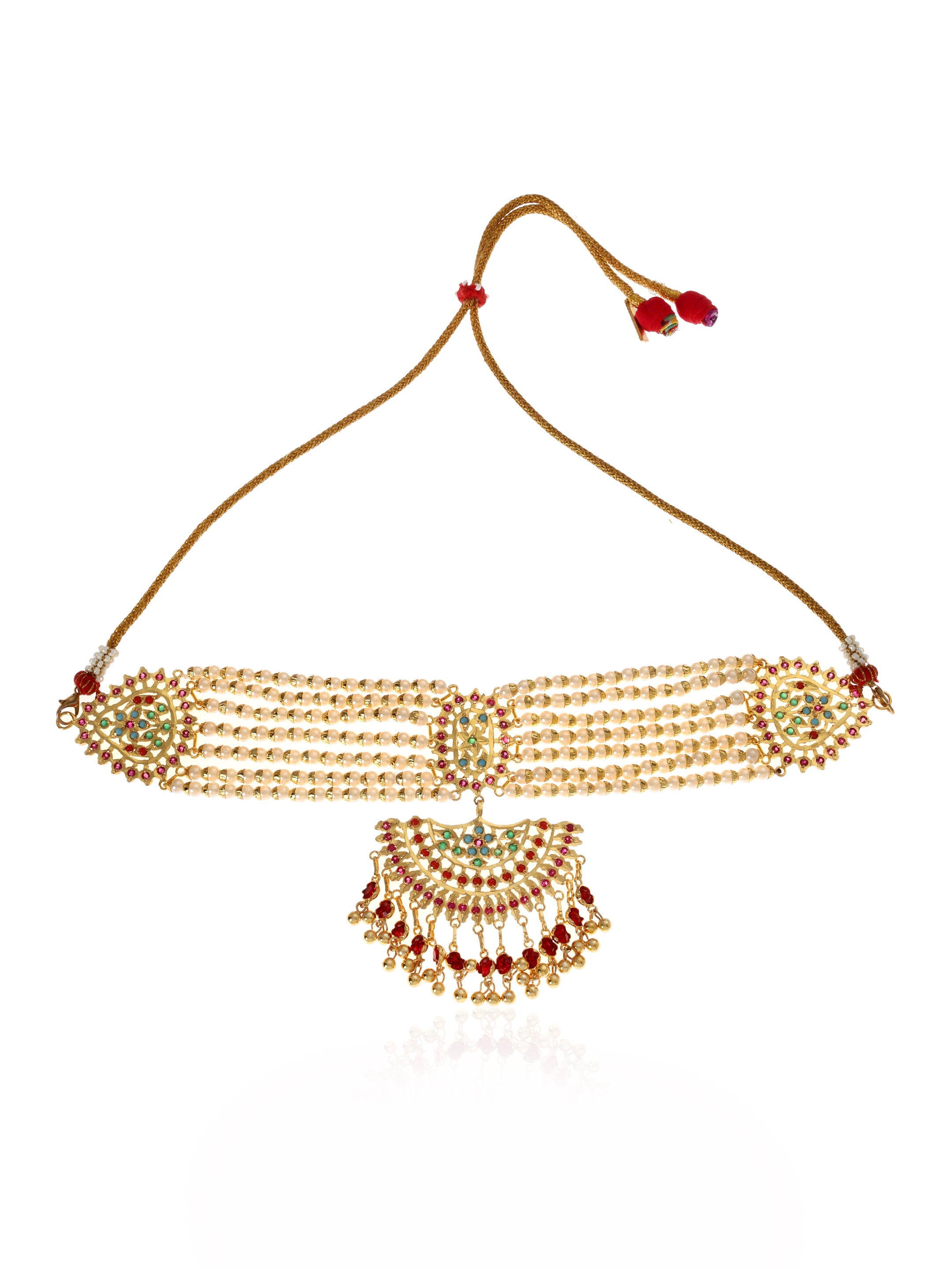 Ruba Gold Tone Silver Necklace