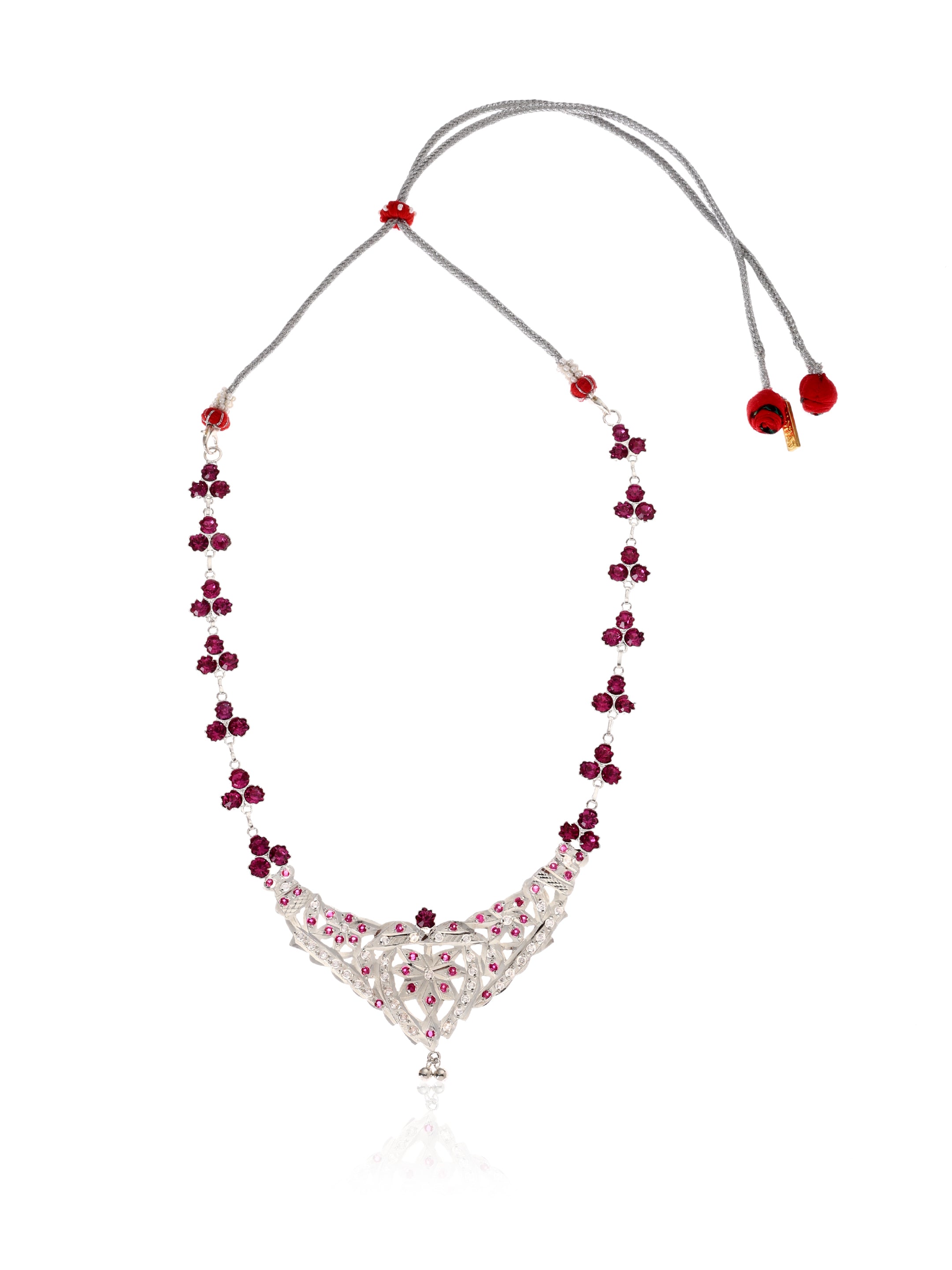 Nabila Handmade Silver Necklace