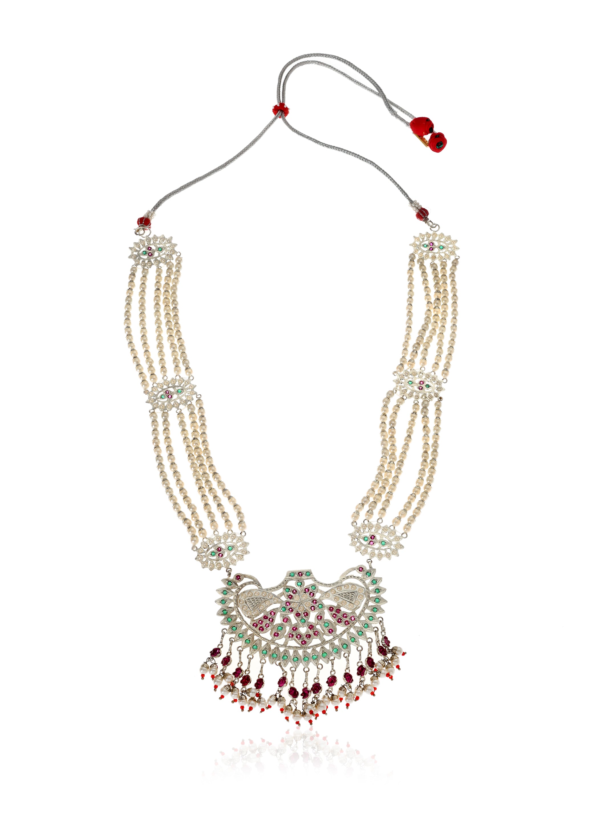 Sabira Silver Necklace