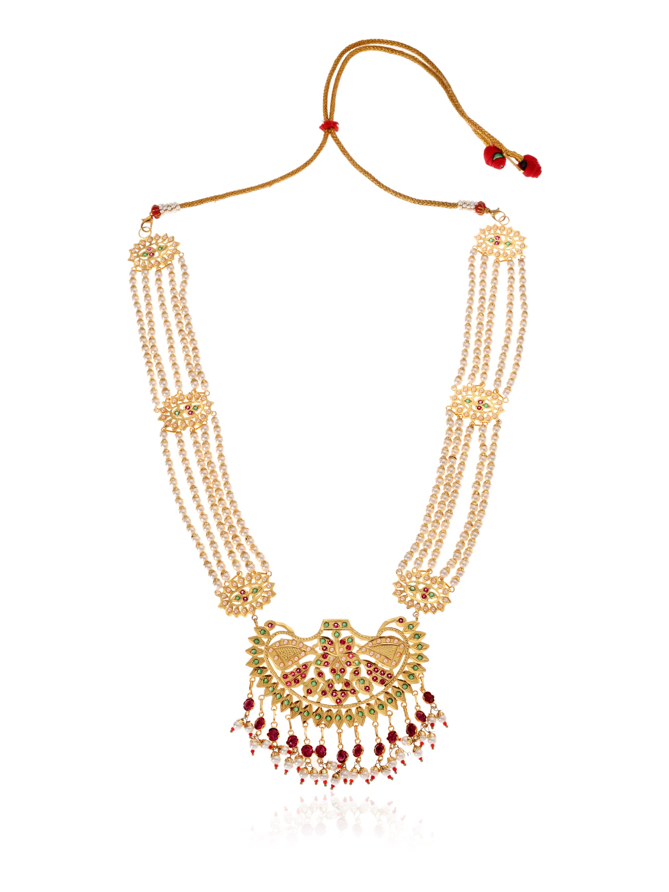 Sabira Gold Tone Silver Necklace