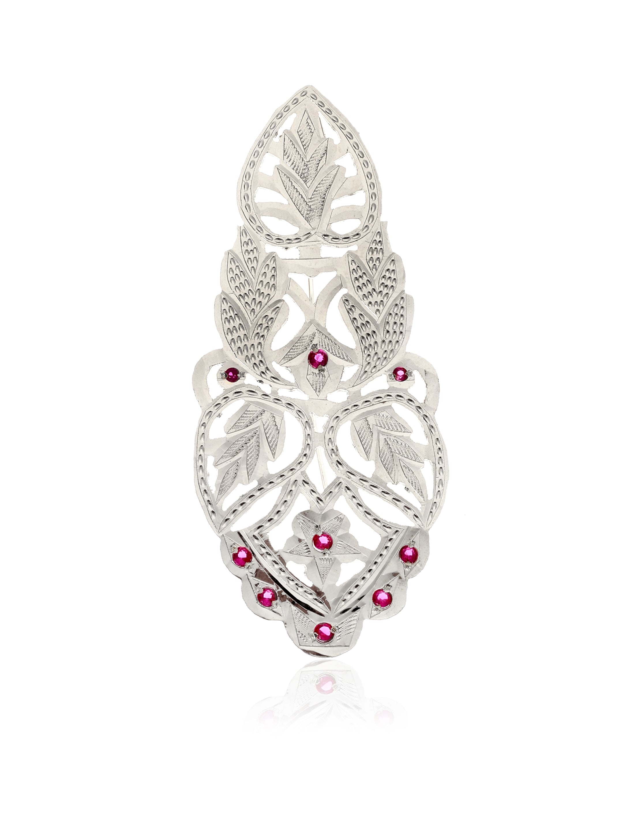 Nhazia Handmade Silver Brooch