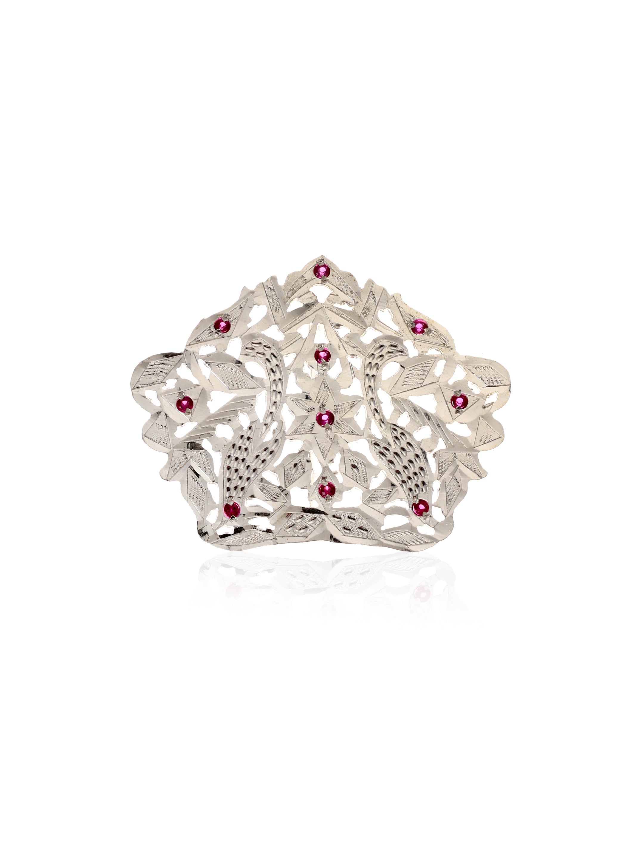 Zainab Handmade Silver Brooch