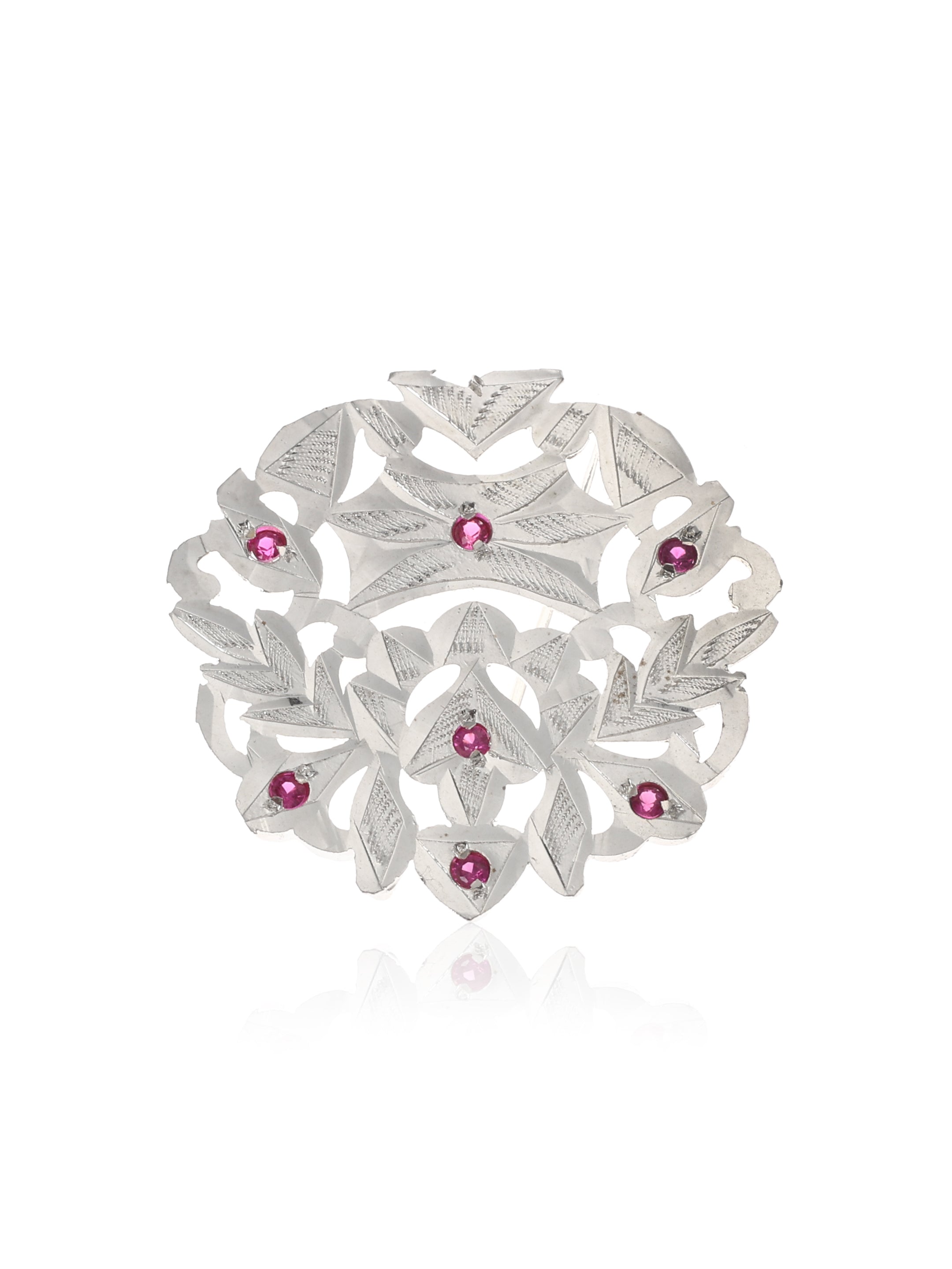 Afsana Handmade Silver Brooch