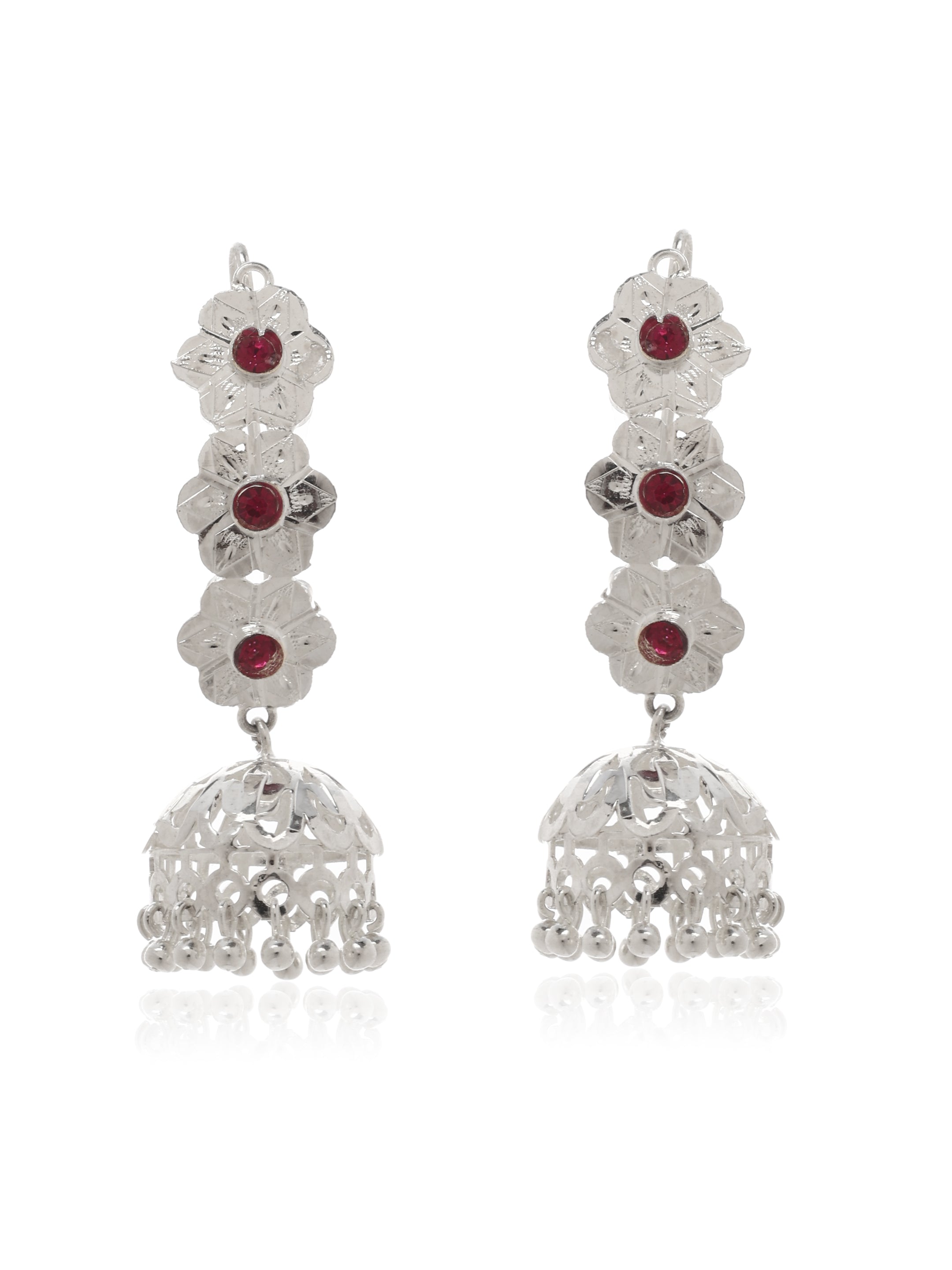 Ruhi Handmade Silver Earrings