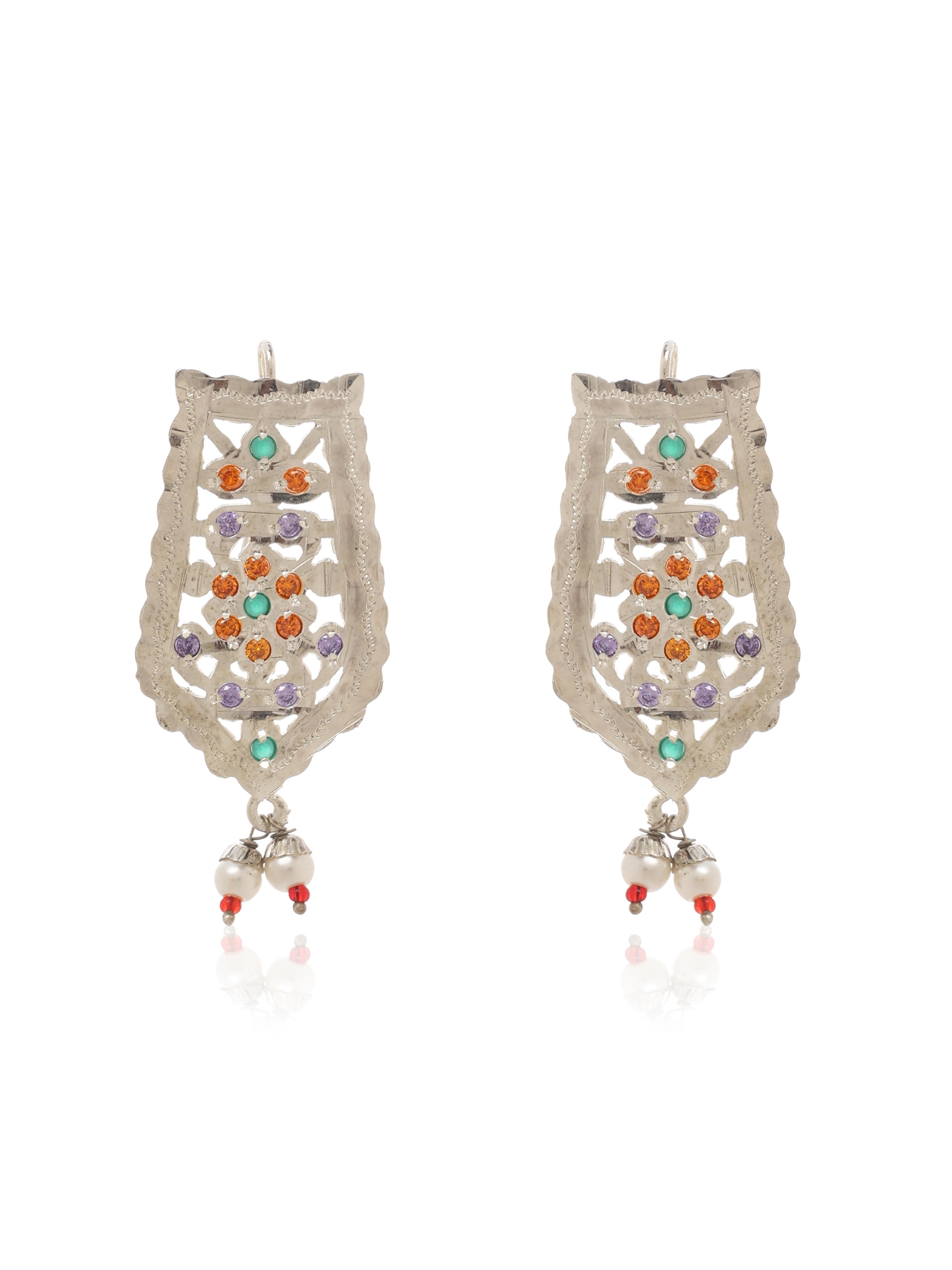 Mayuri Handmade Silver Earrings