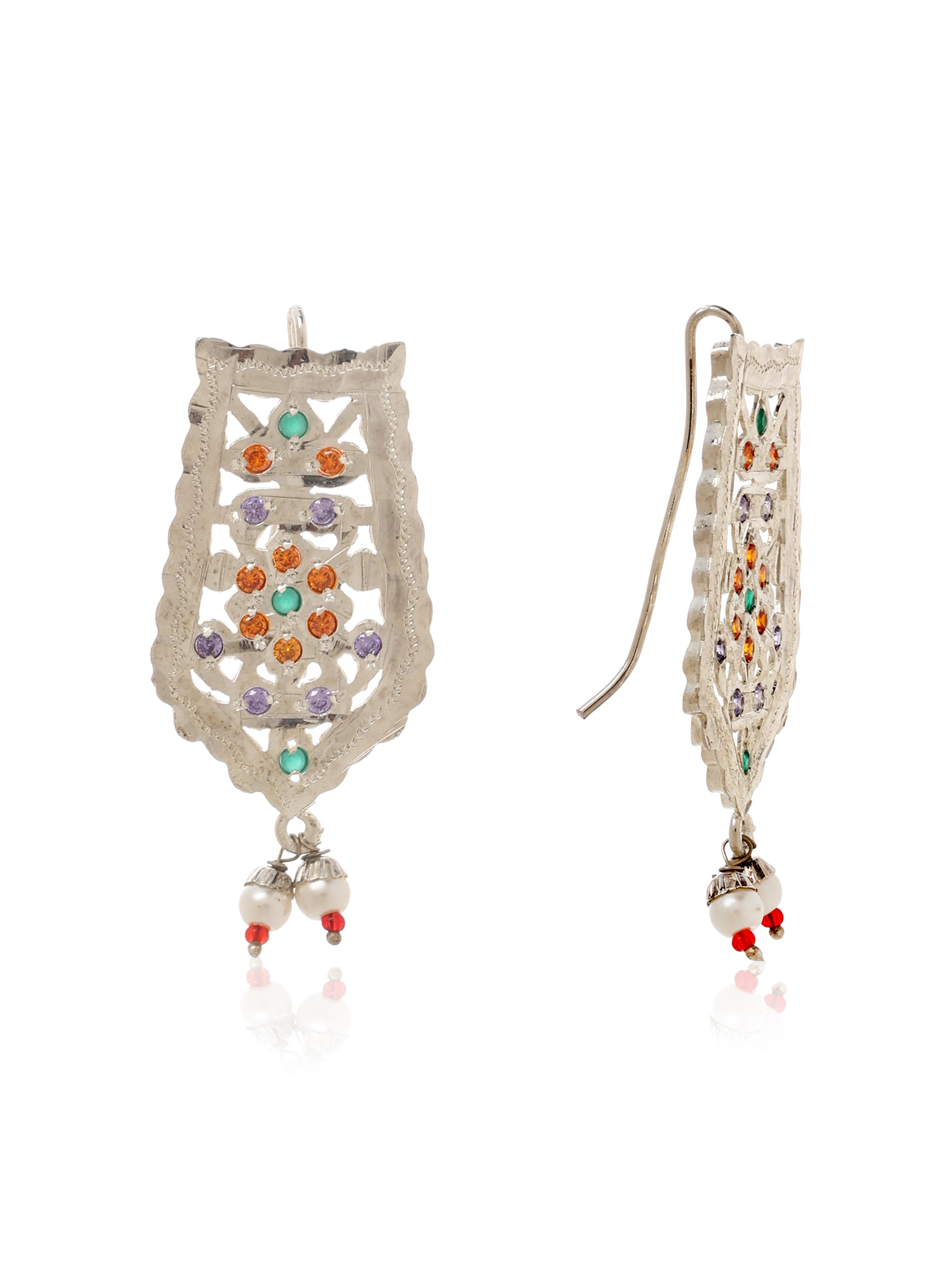 Mayuri Handmade Silver Earrings