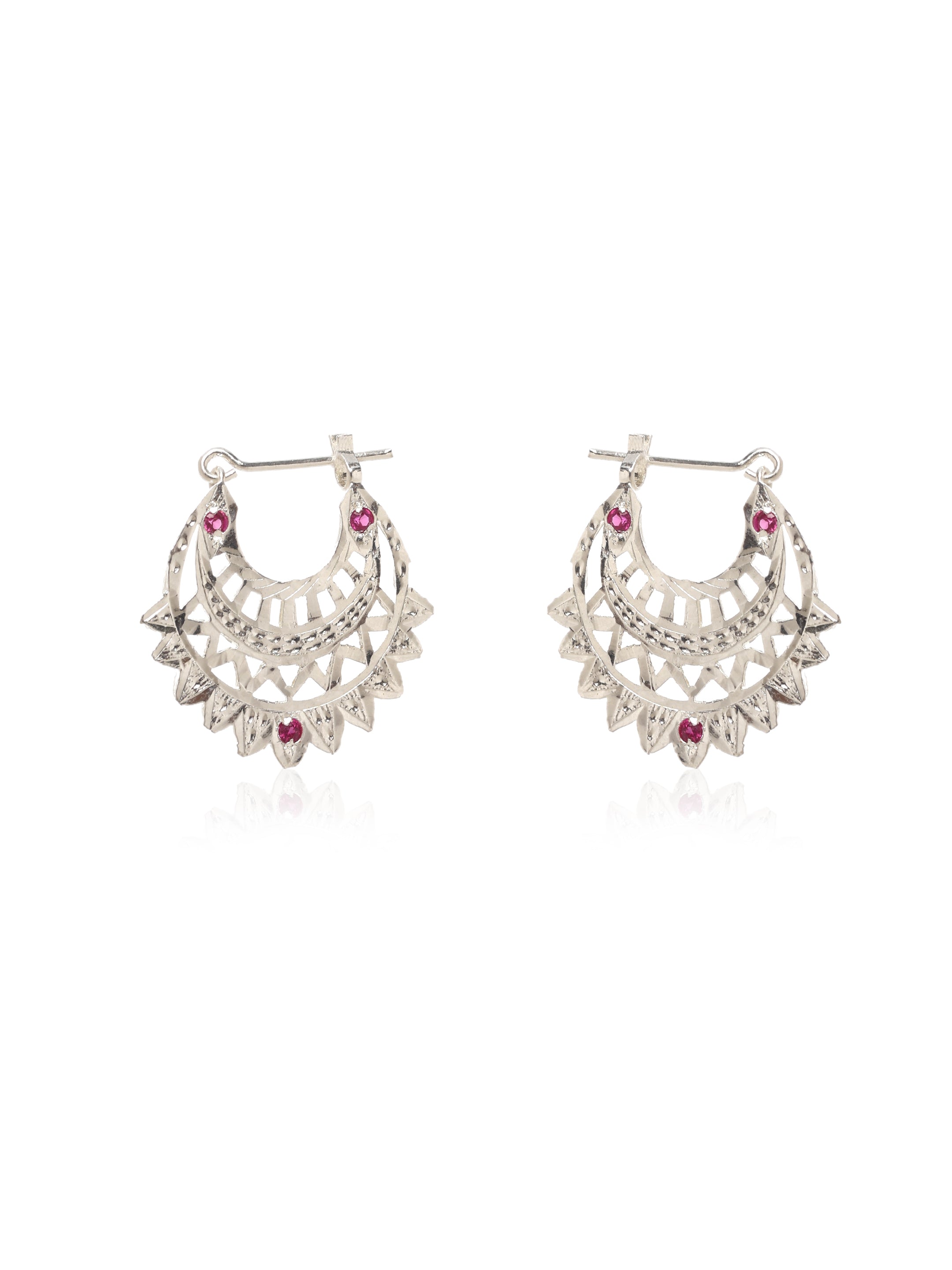 Noorichand Handmade Silver Earrings