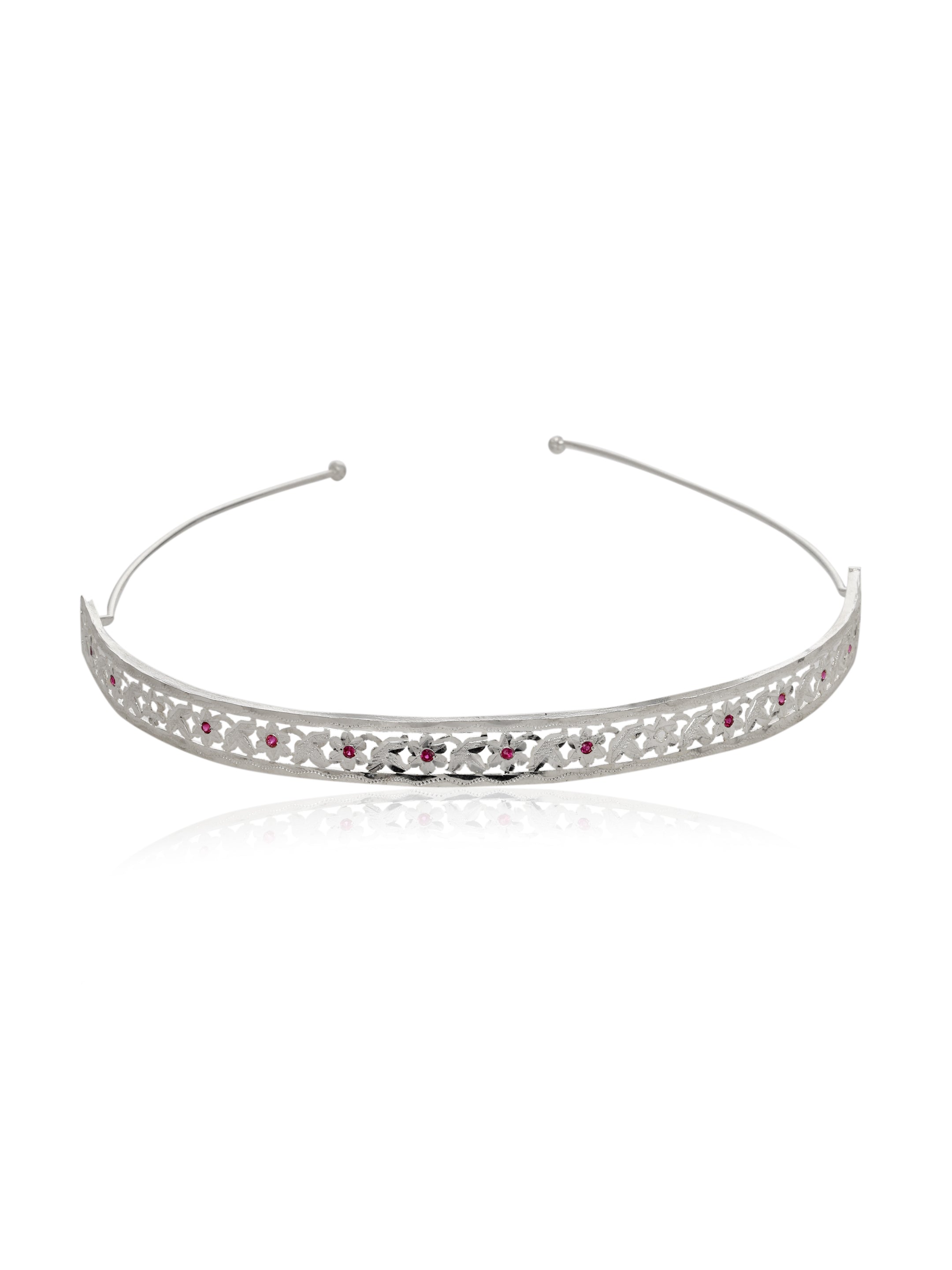 Mahi Handmade Silver Hairband